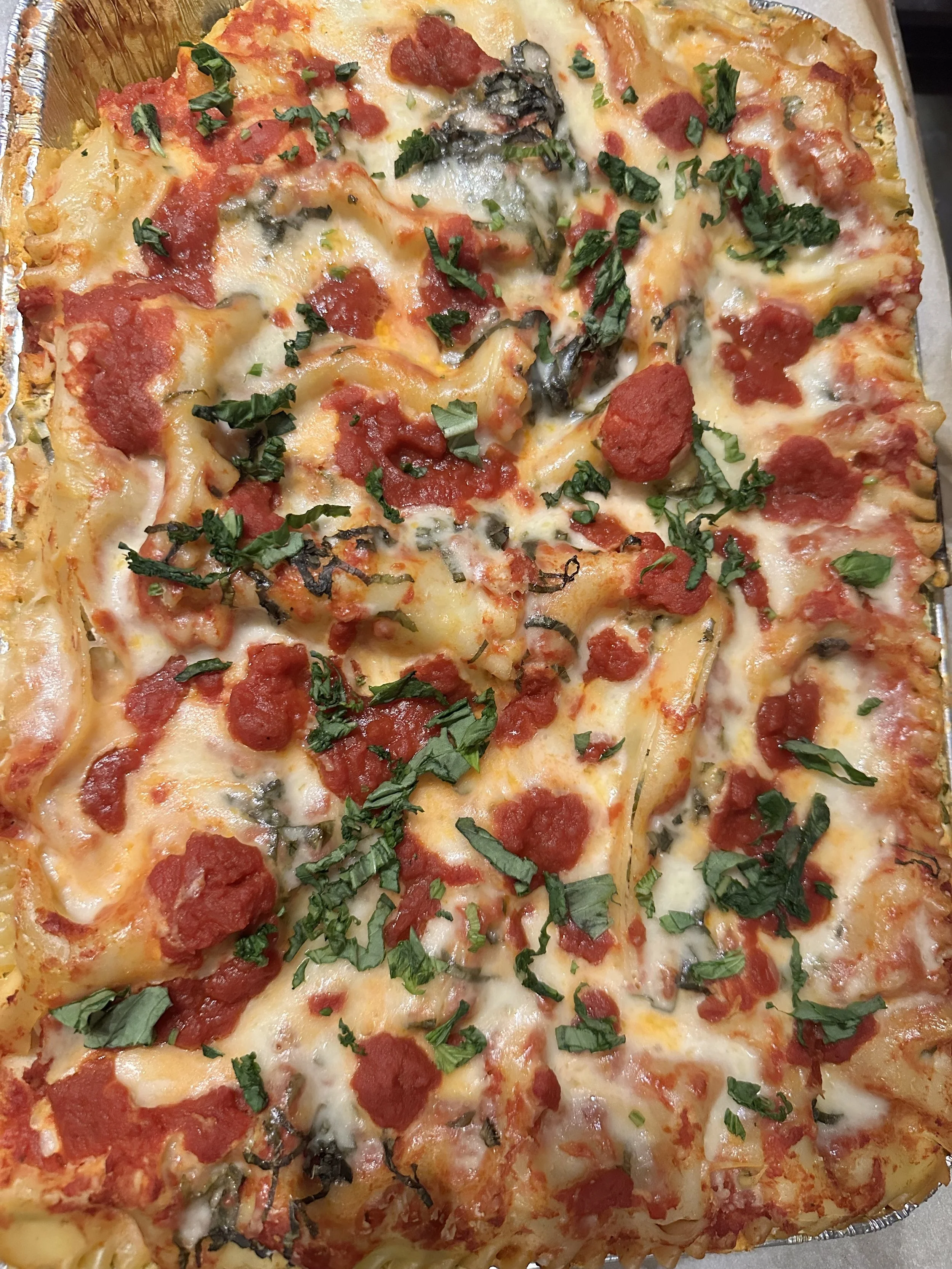 EATS: Rich Vegetarian Lasagna Recipe
