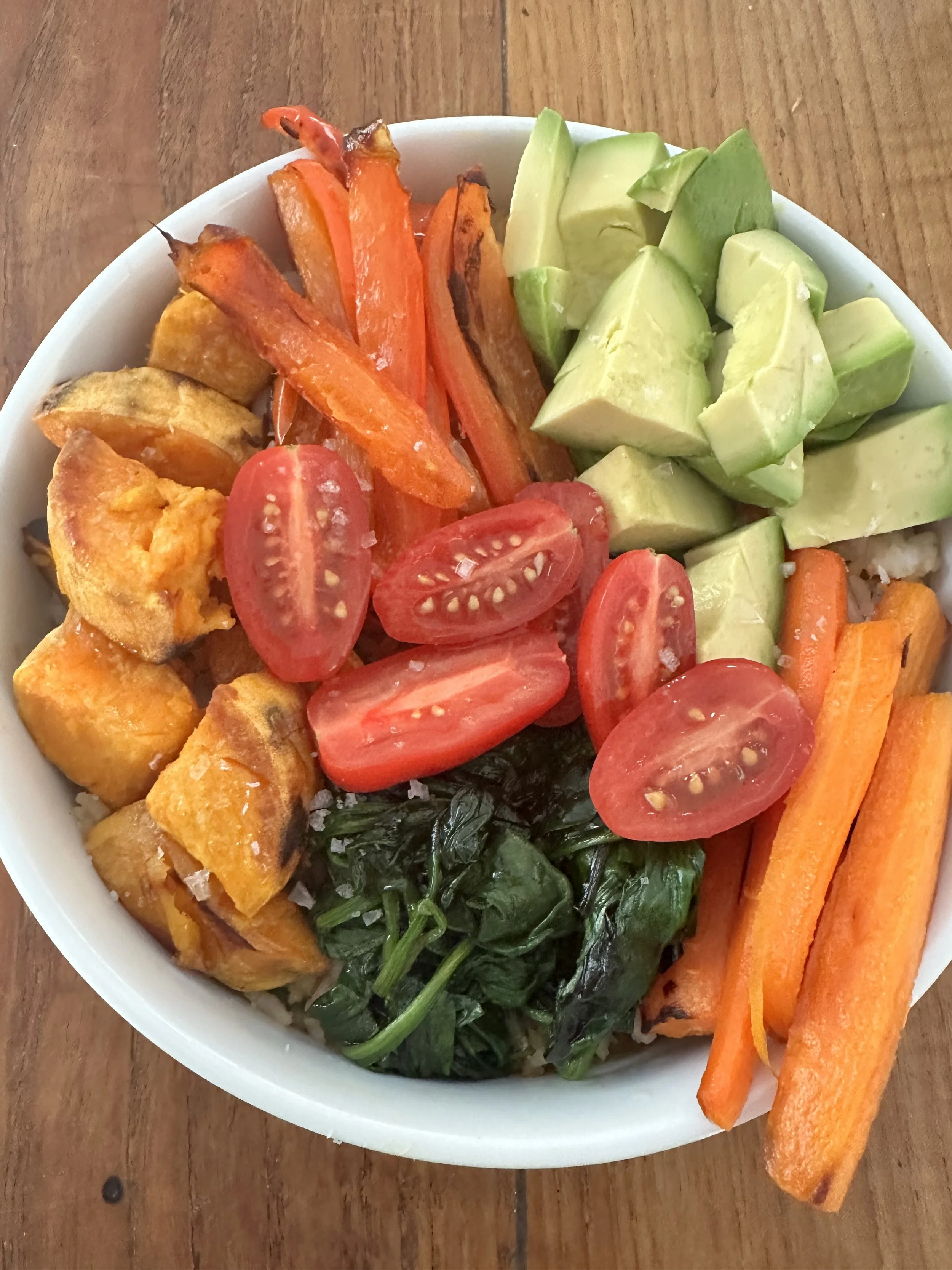 Rainbow Harvest Bowl: Plant Based Recipe