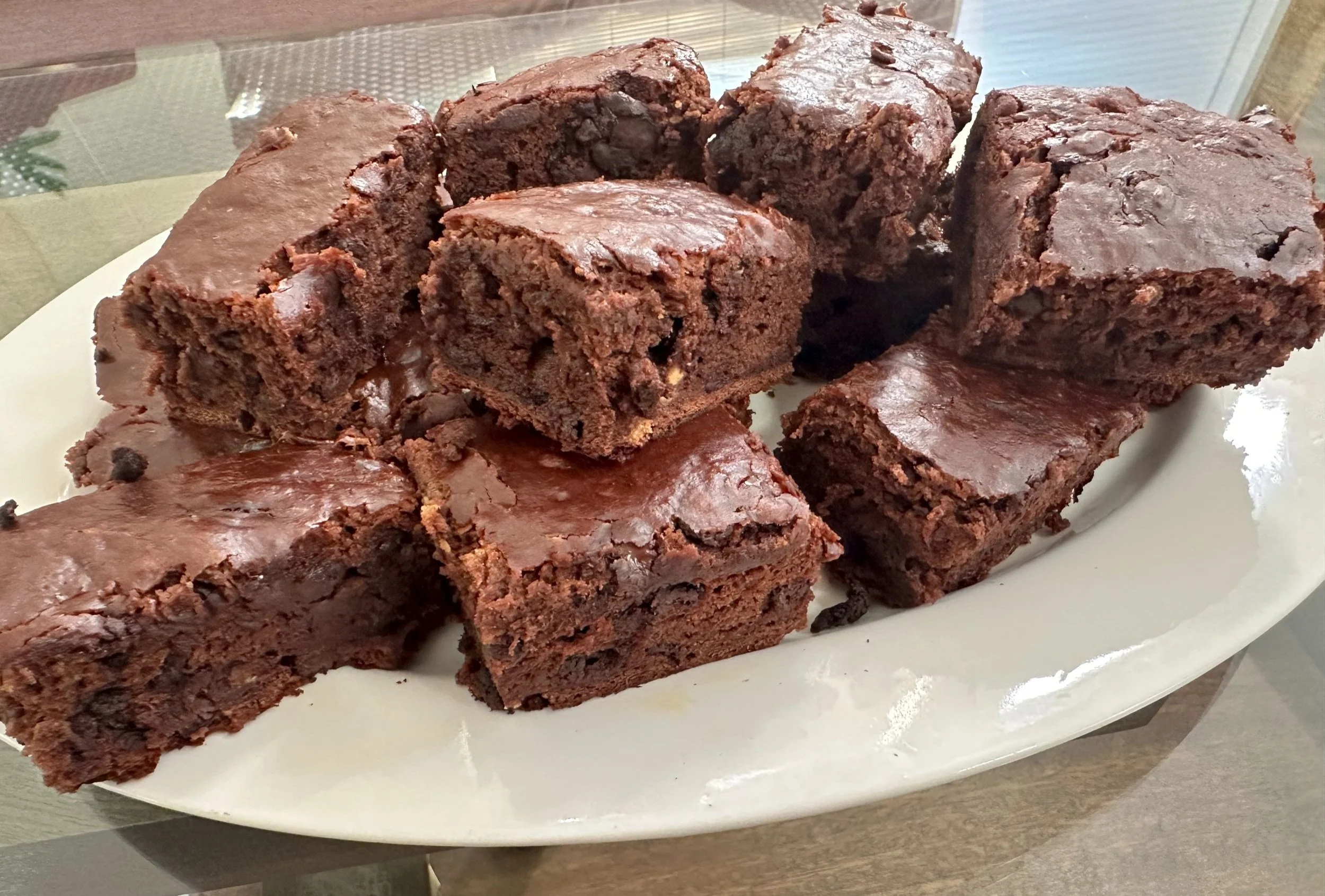 Fudgy Vegan Brownies