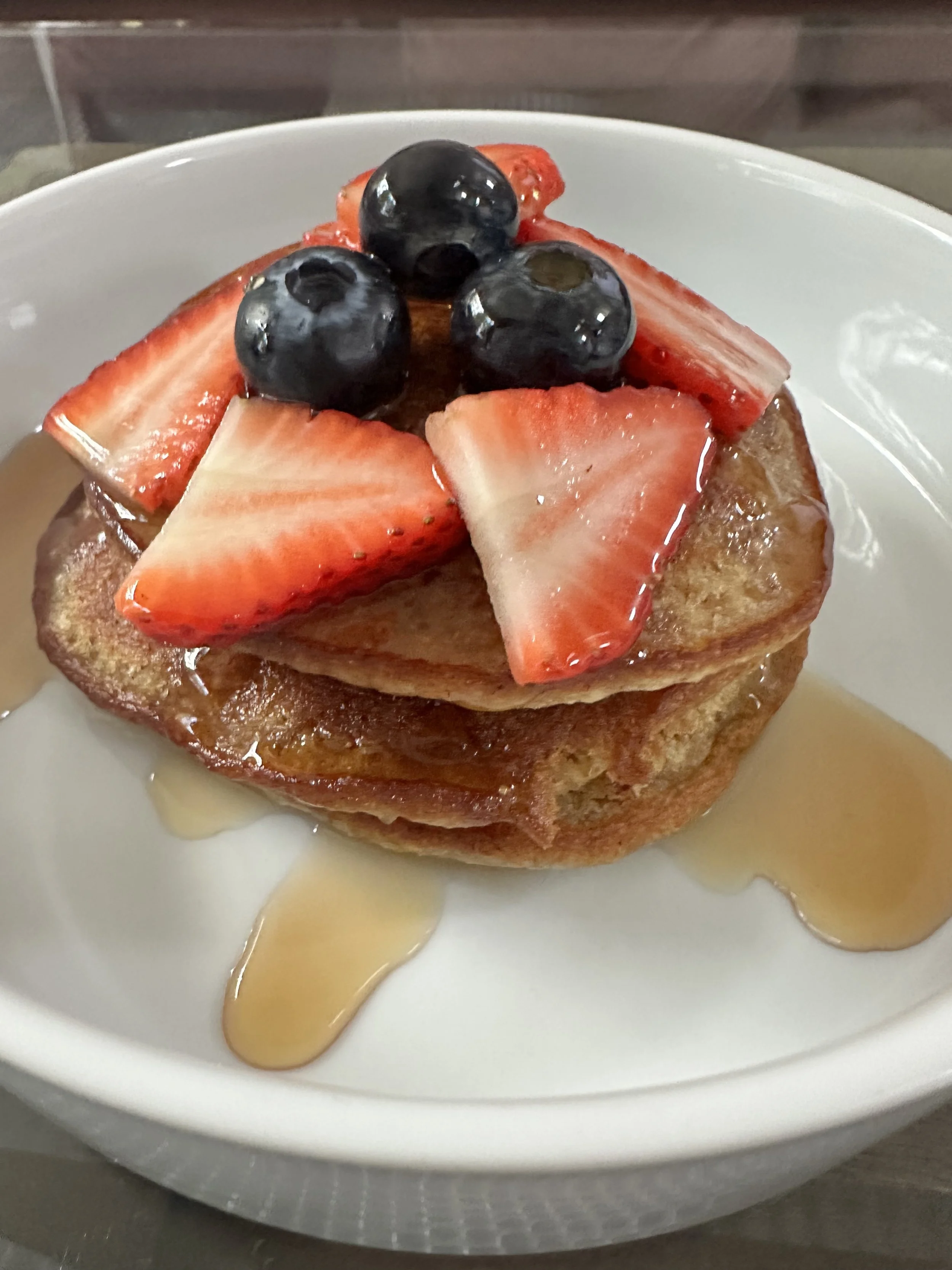 Vegan Oatmeal Pancakes