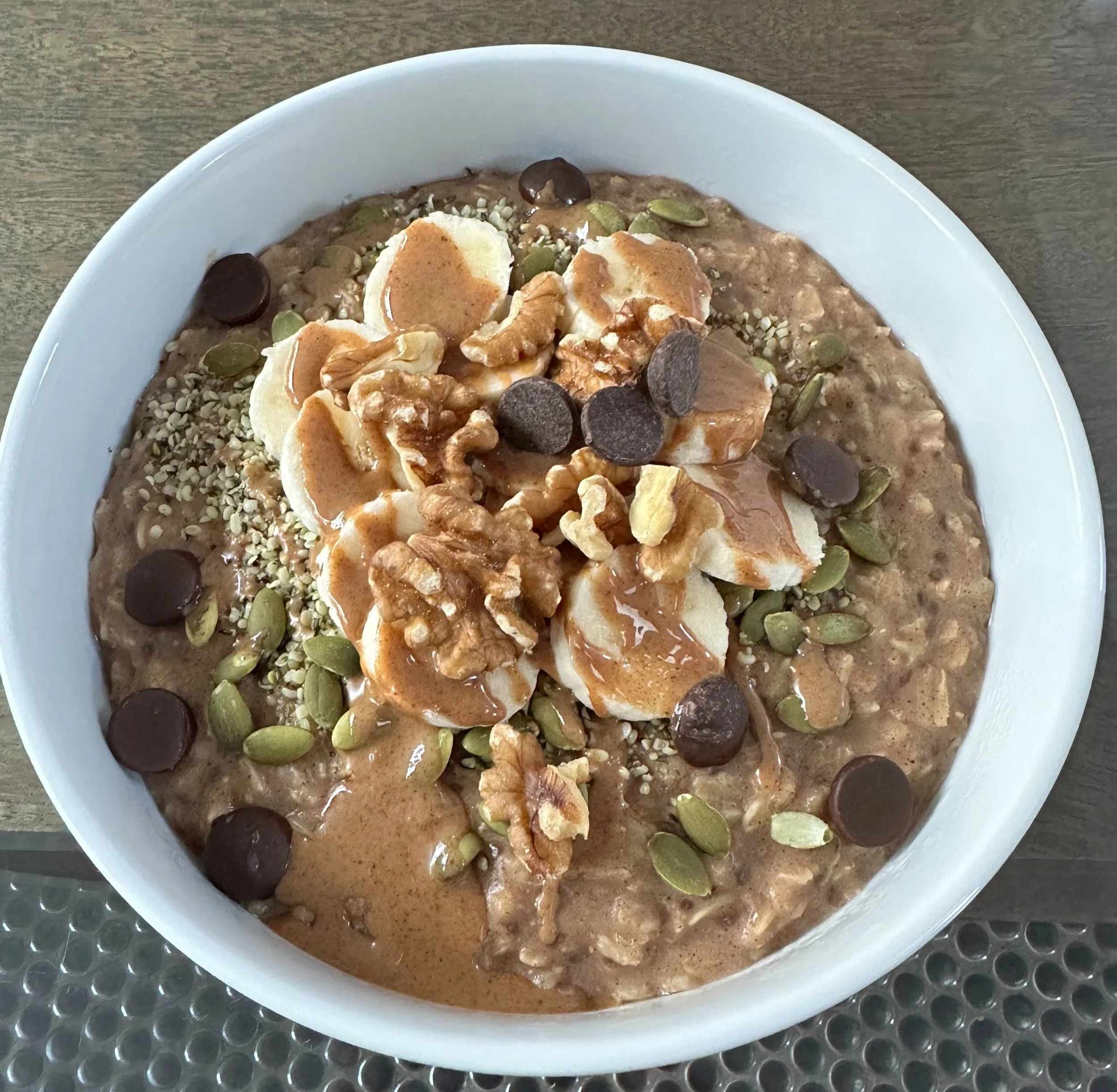 Banana Bread Oatmeal (Vegan &amp; Plant-Based)