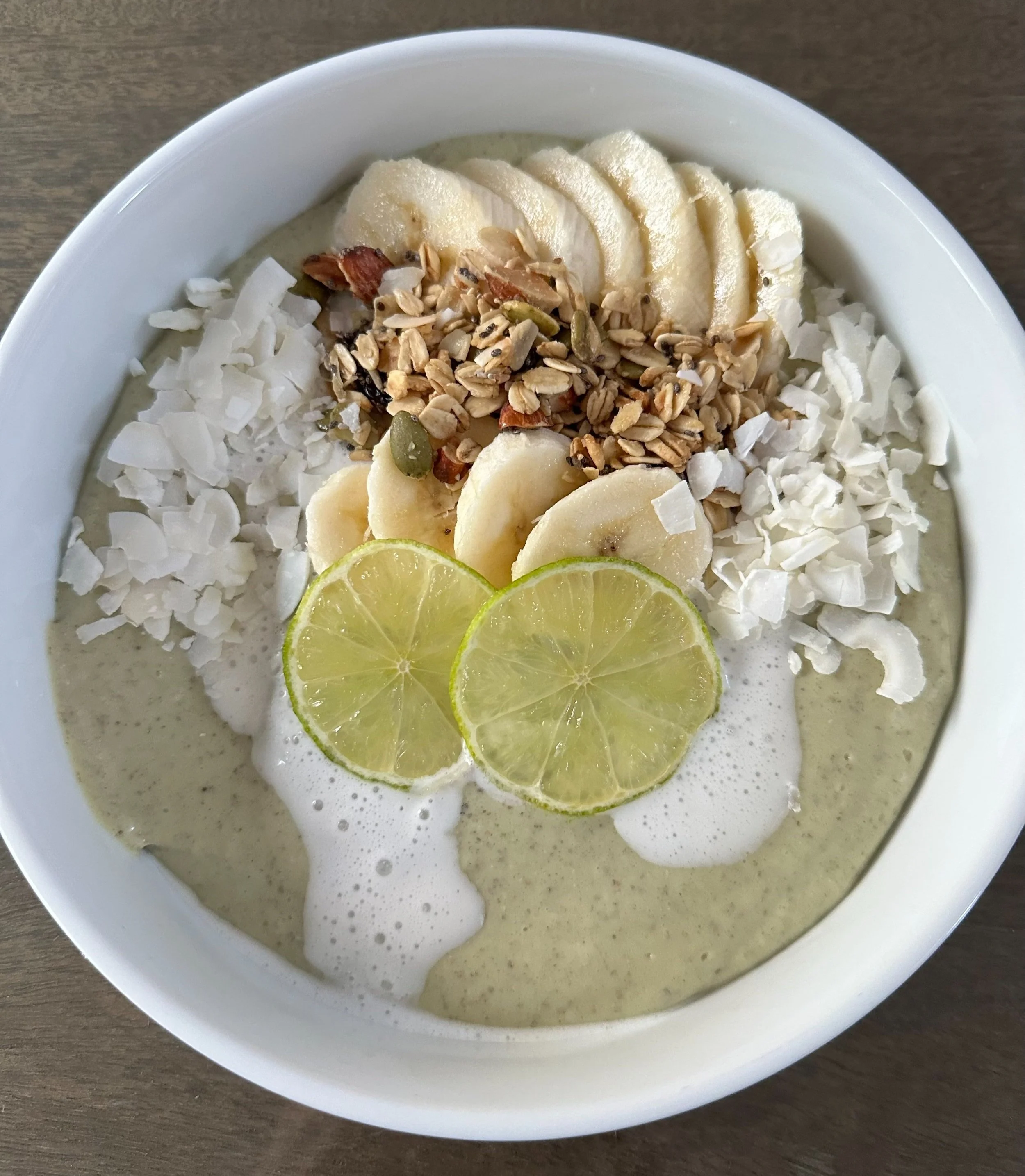 Vegan Key Lime Breakfast Bowl