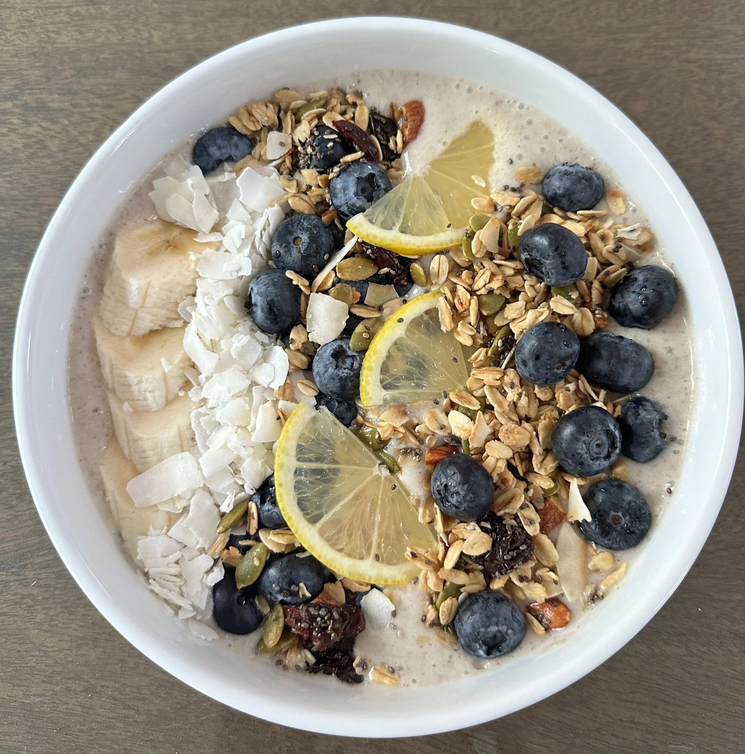 Sunshine Lemon Smoothie Bowl 