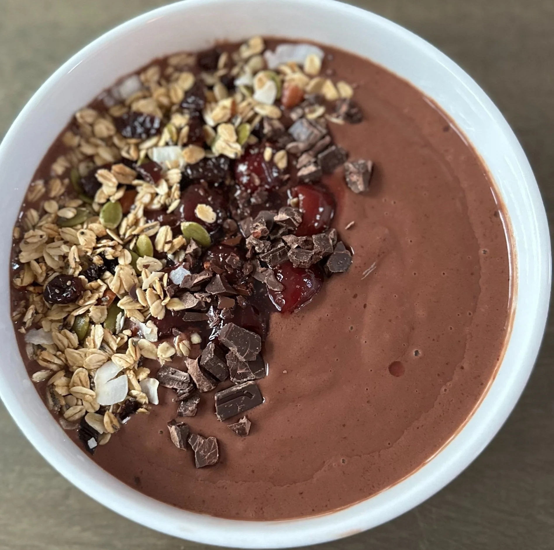 Vegan Black Forest Smoothie Bowl