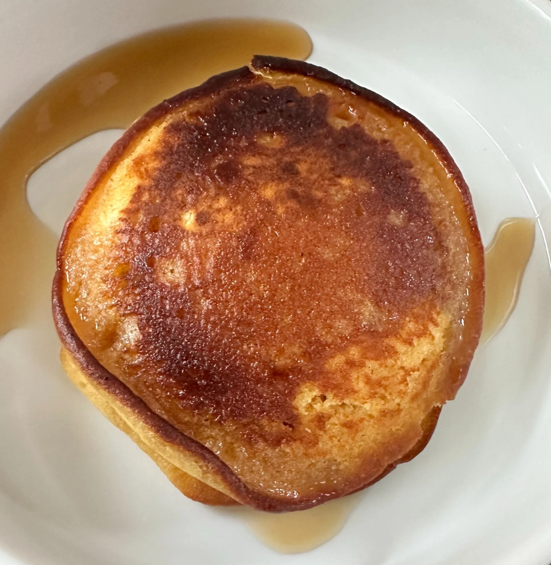 Fluffy Vegan Corn Pancakes