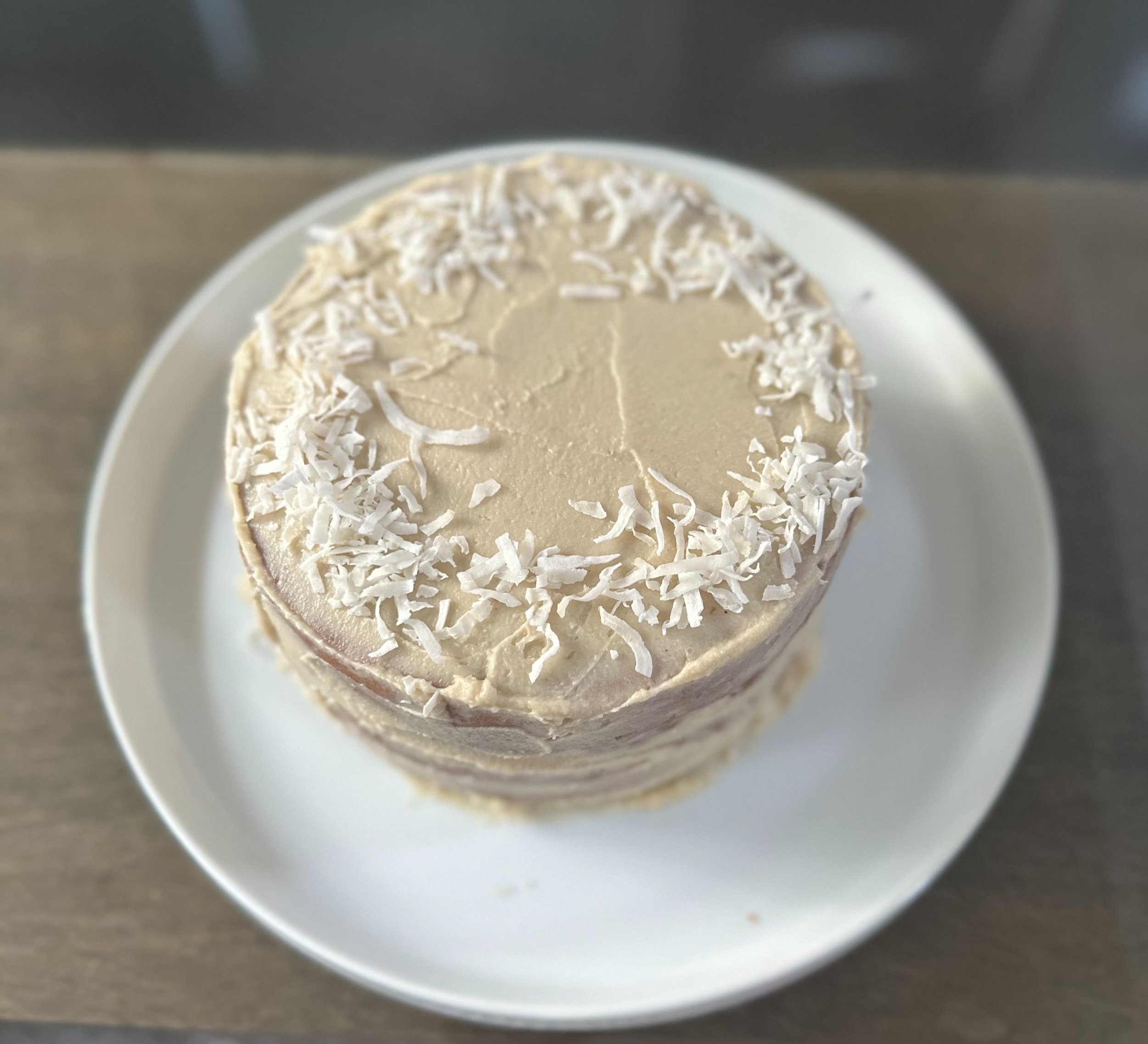 Vegan Carrot Cake with Coconut Cream Frosting
