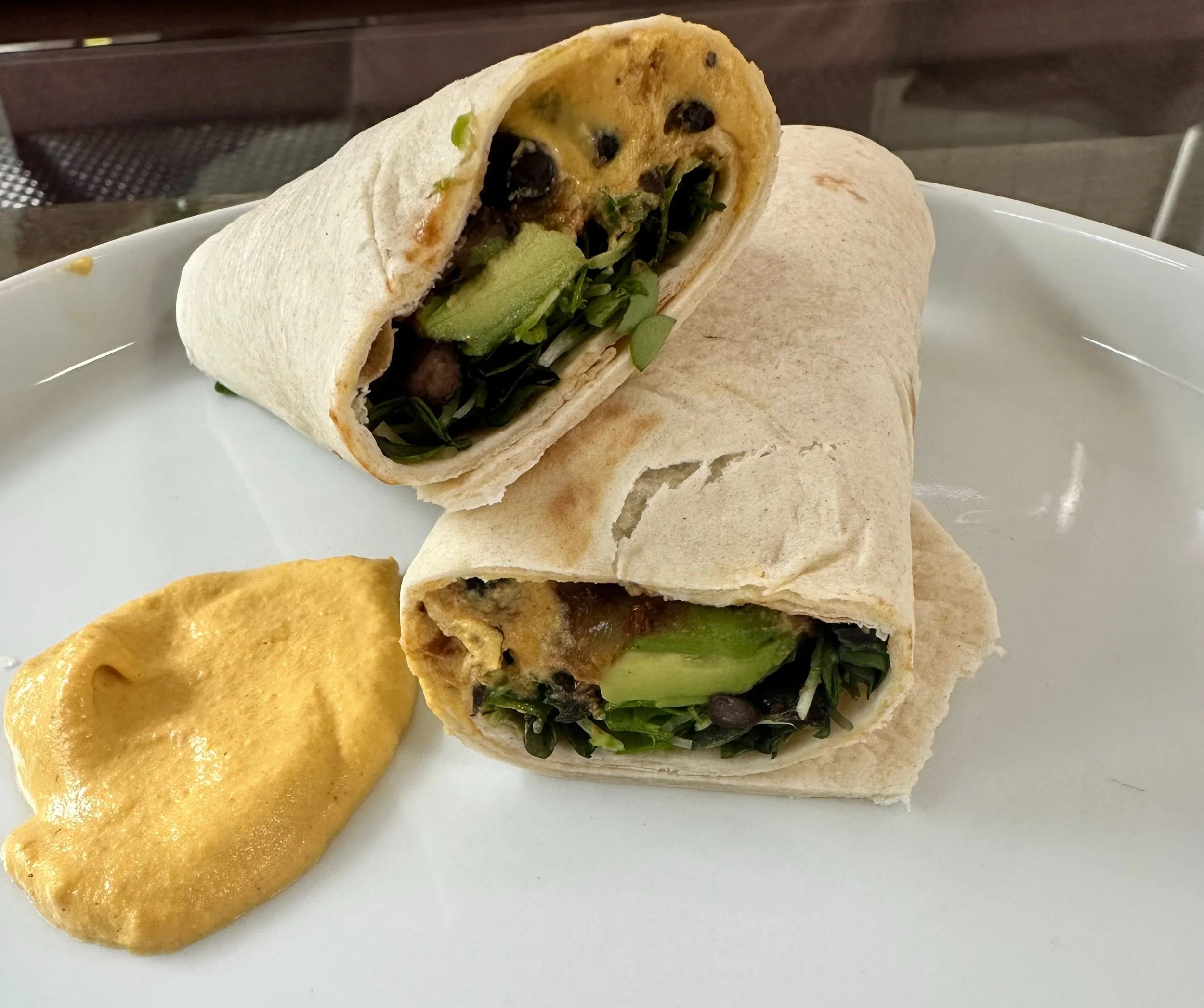 Vegan Sunrise Fiesta Wraps