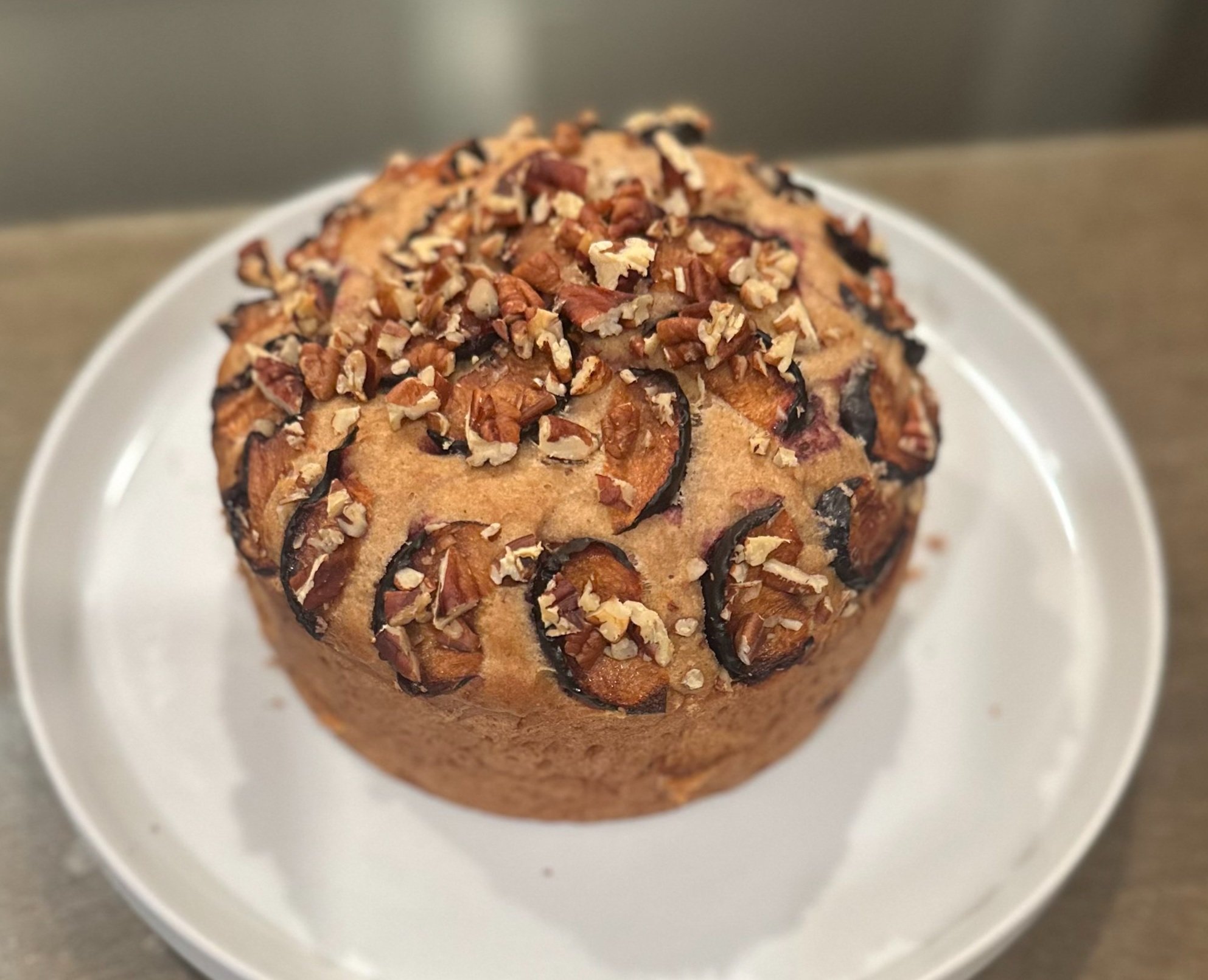 Vegan Plum Cake