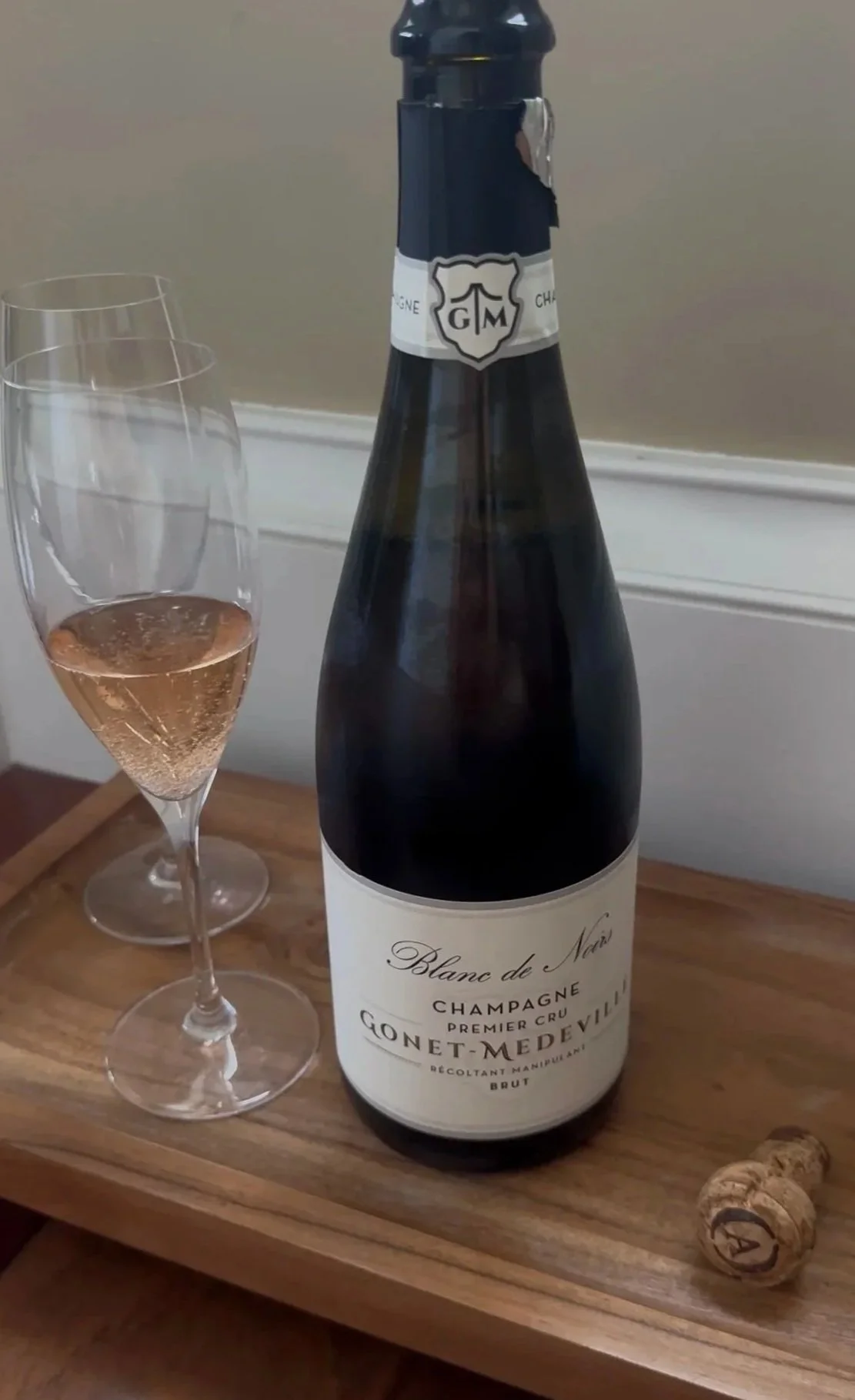 Sunday Sips: Featuring Blanc de Noirs Champagne Premier Cru Gonet-Medeville