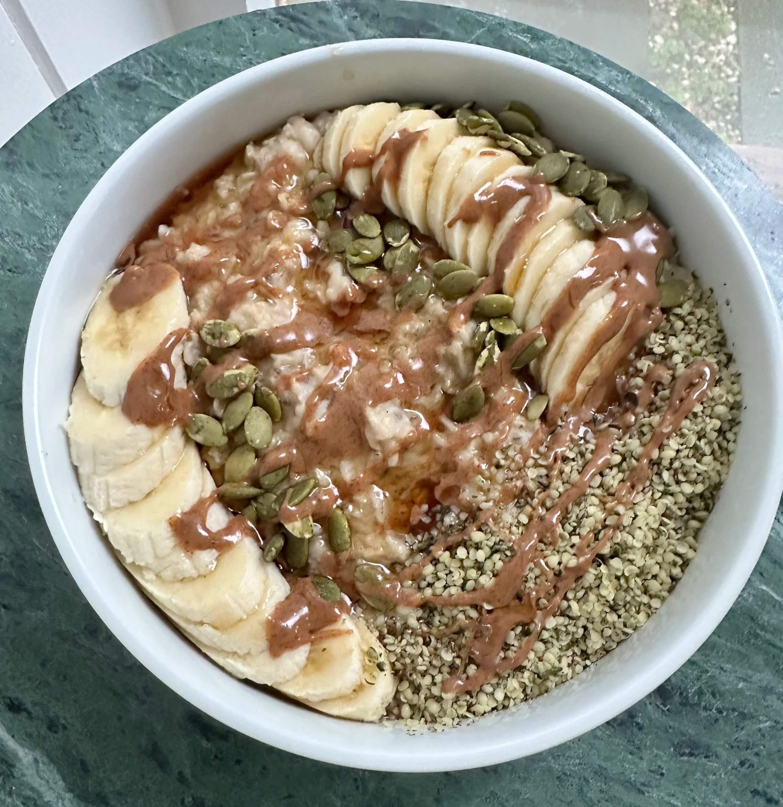 Vegan Pumpkin Spice Oatmeal