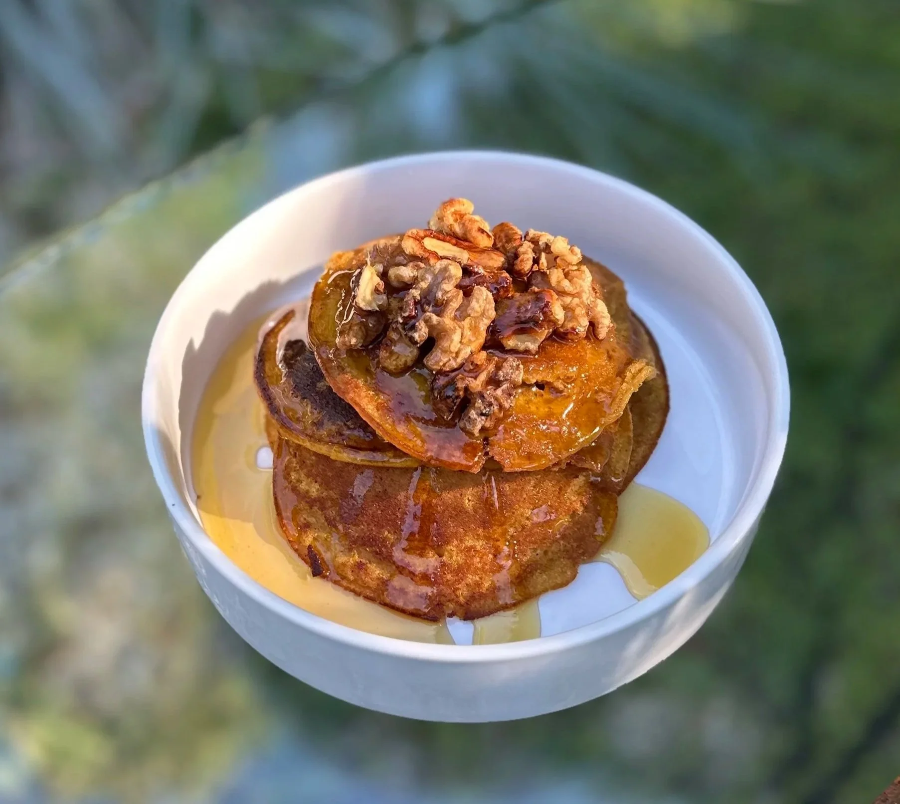 Vegan Pumpkin Pancakes