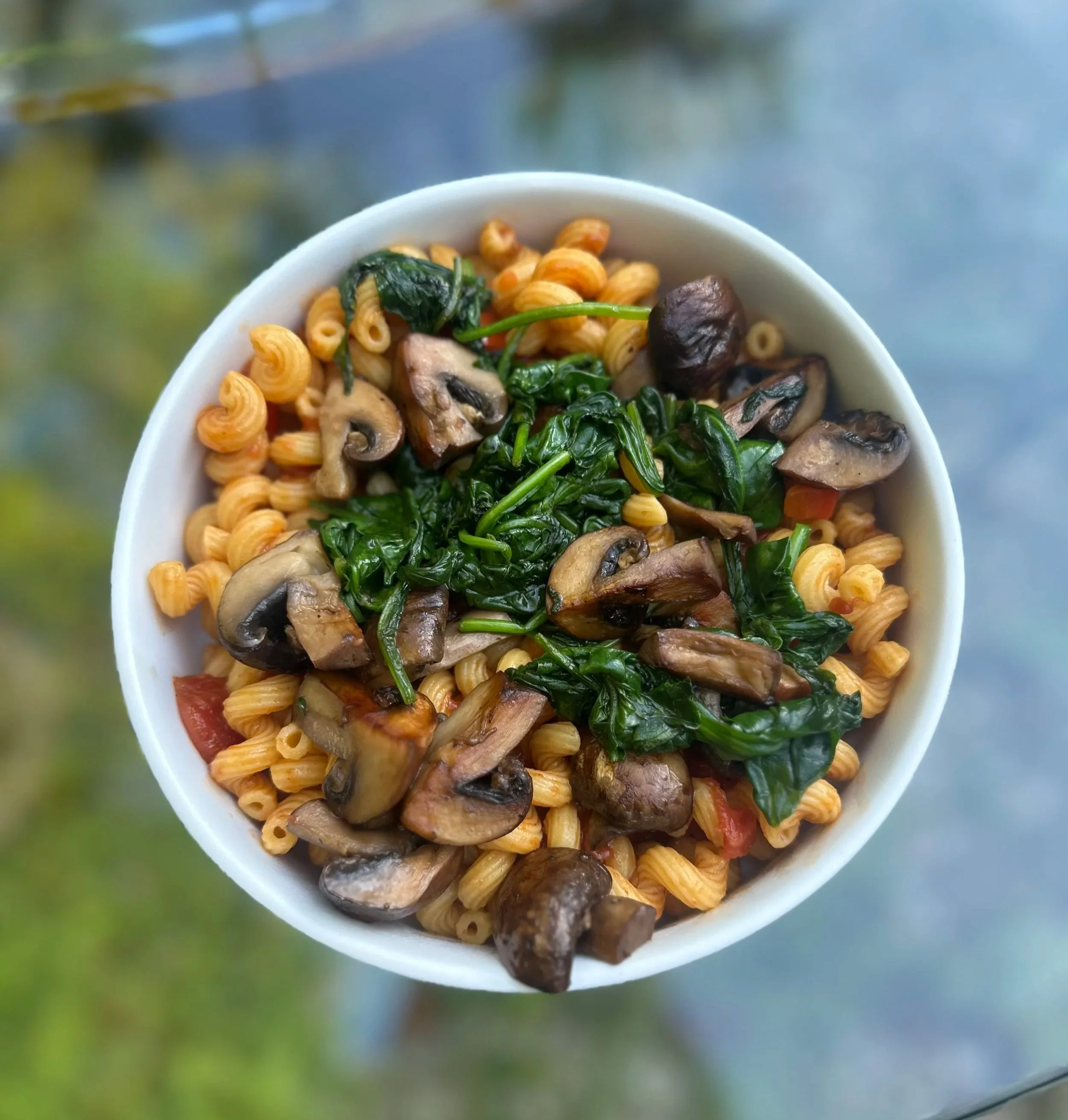 Rustic Tomato &amp; Pepper Pasta Bowl