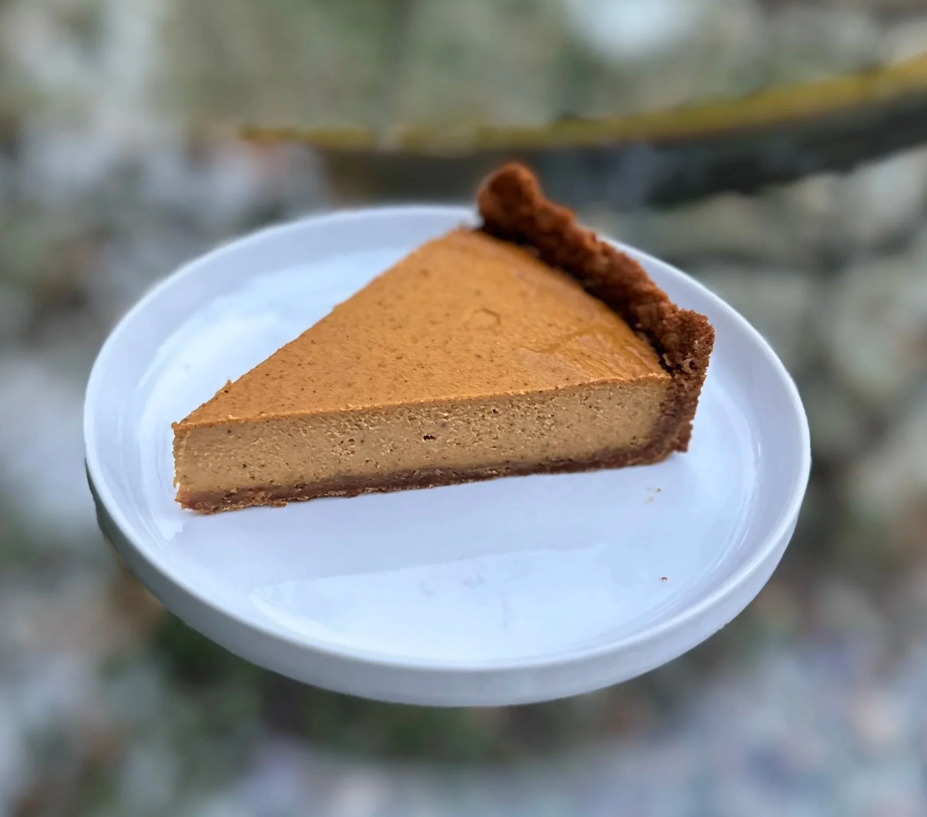 Vegan Pumpkin Cheesecake