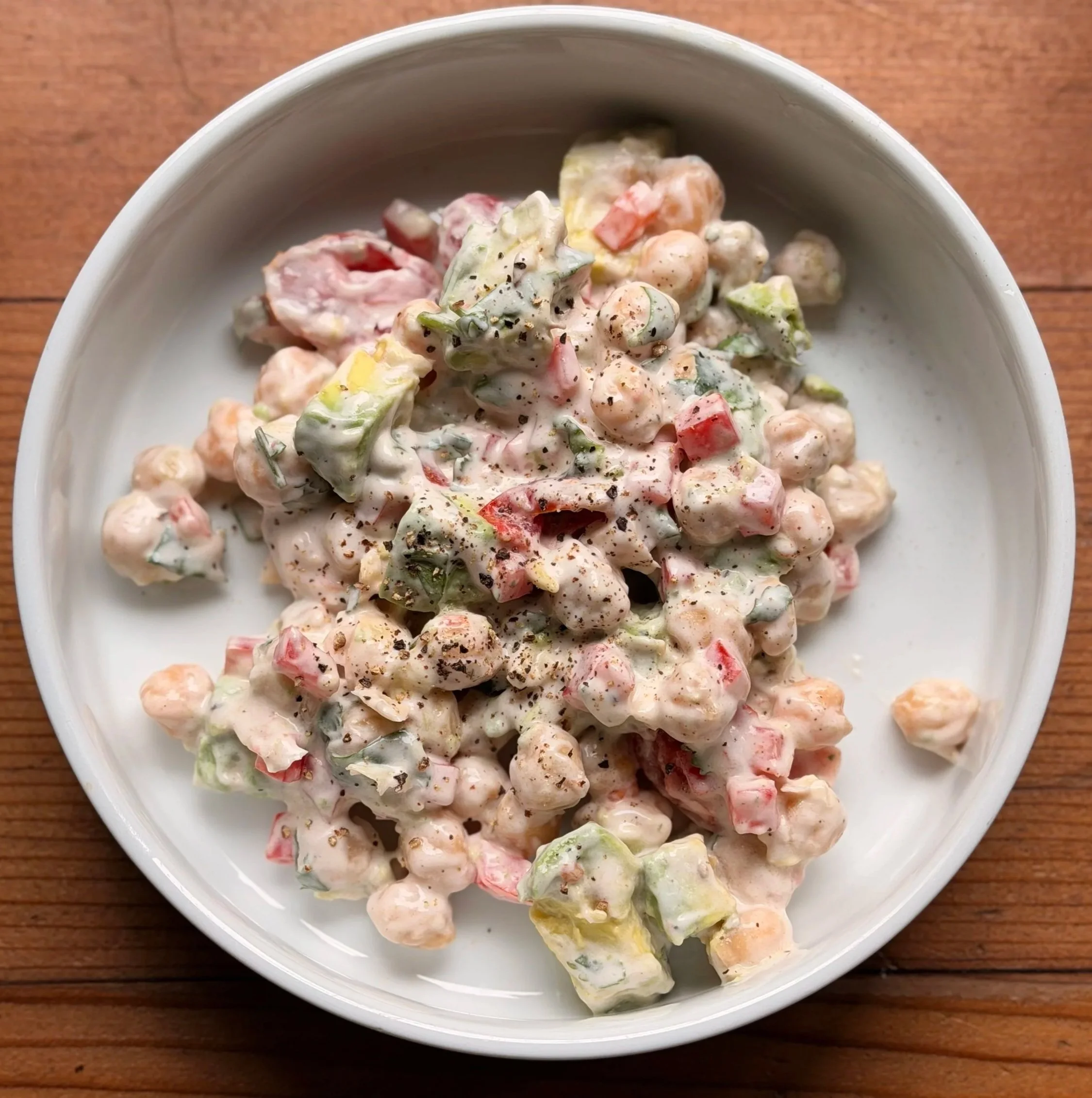 Creamy Chickpea Salad