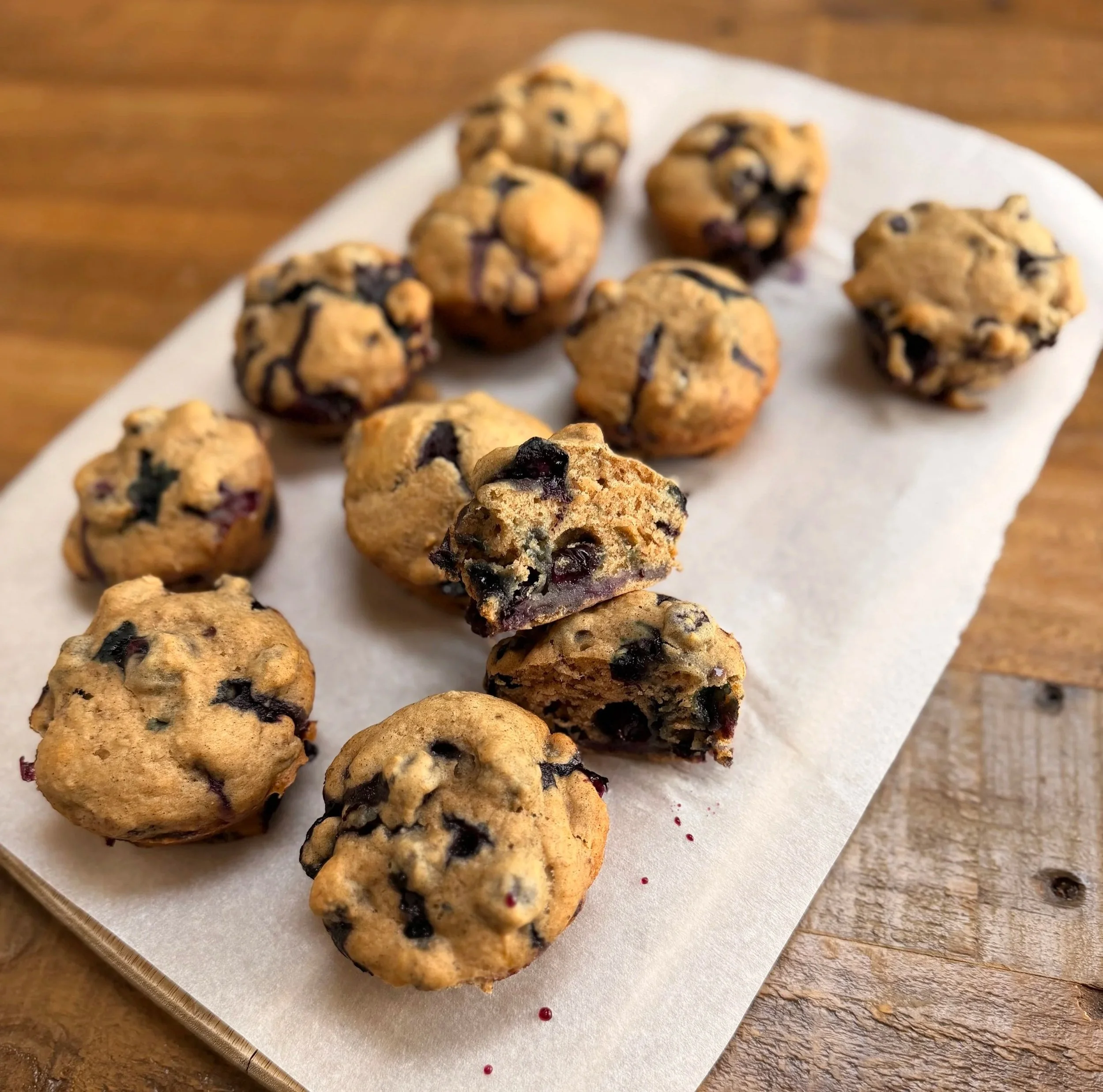 🫐 Vegan Blueberry Muffins