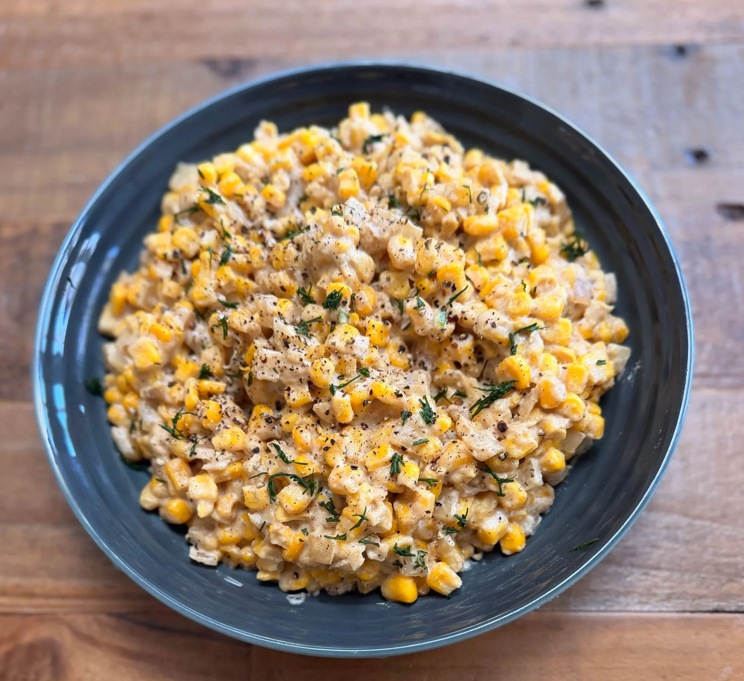 Vegan Creamed Corn