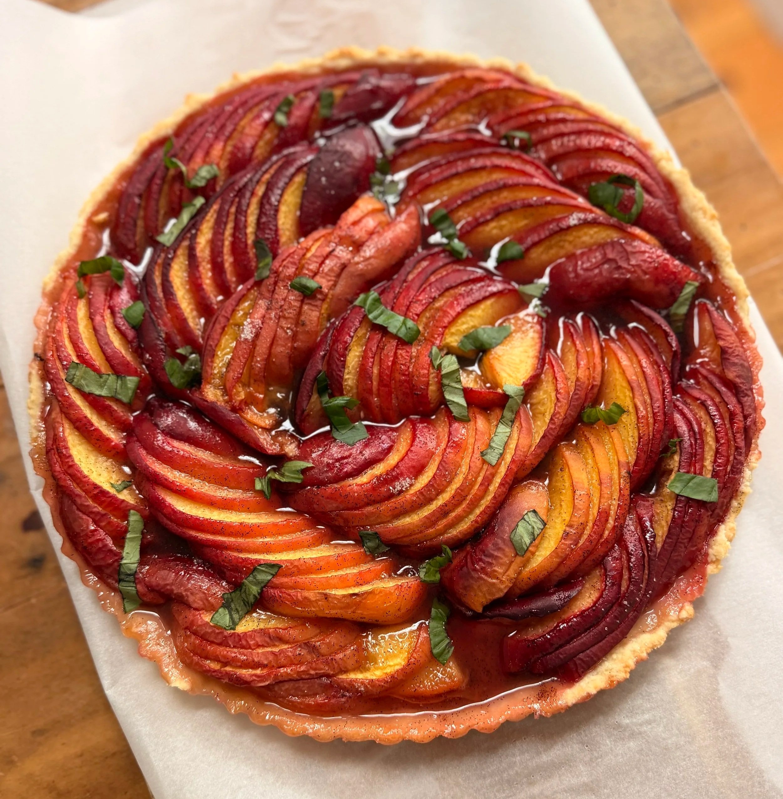 Peach Tart 