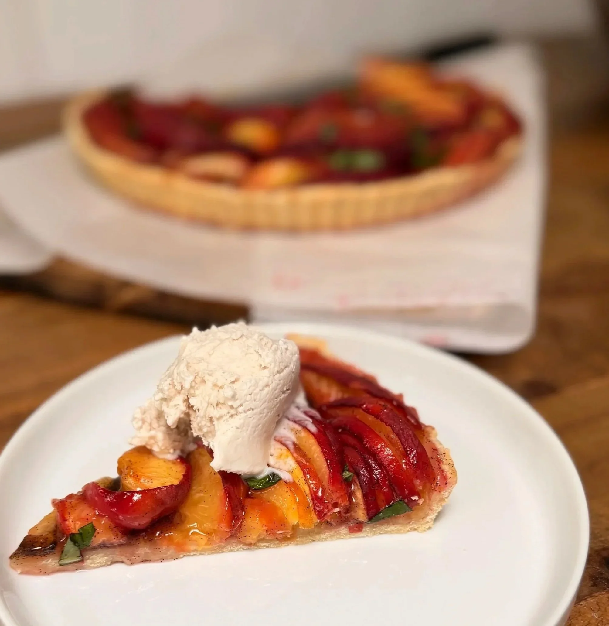 Peach Tart 