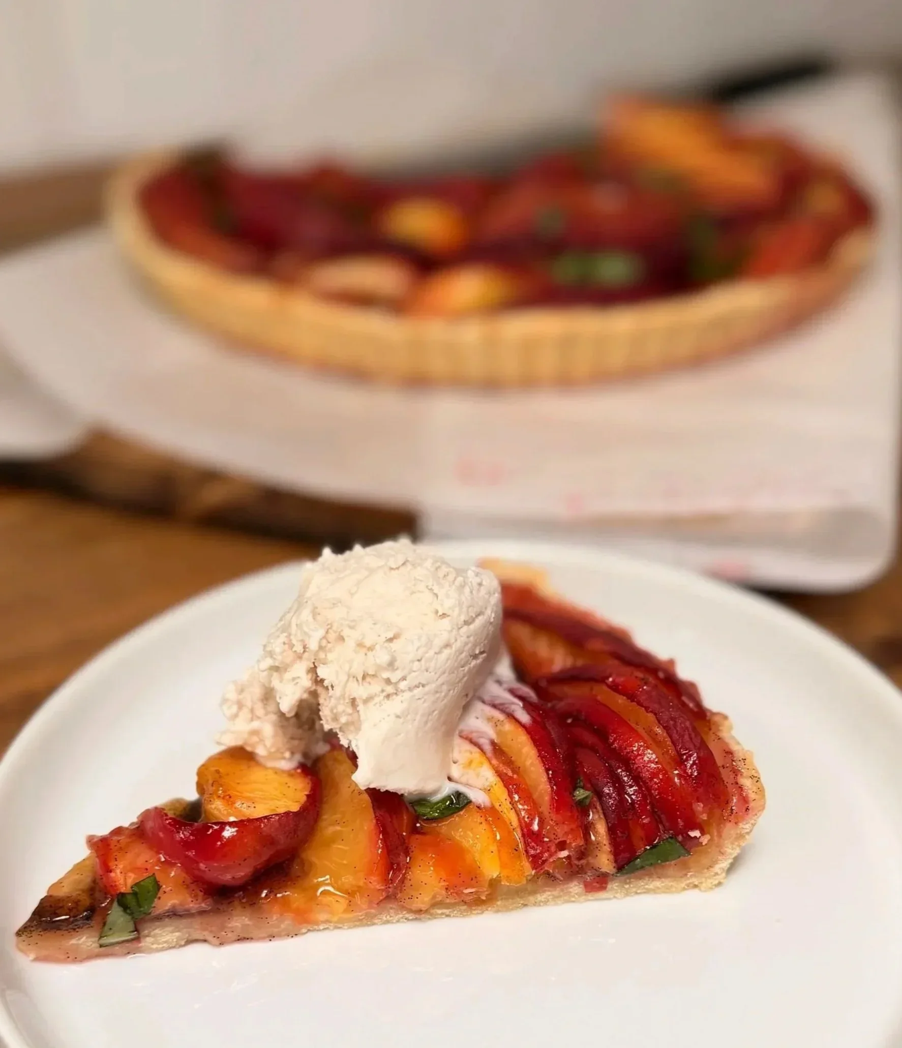 Peach Tart 