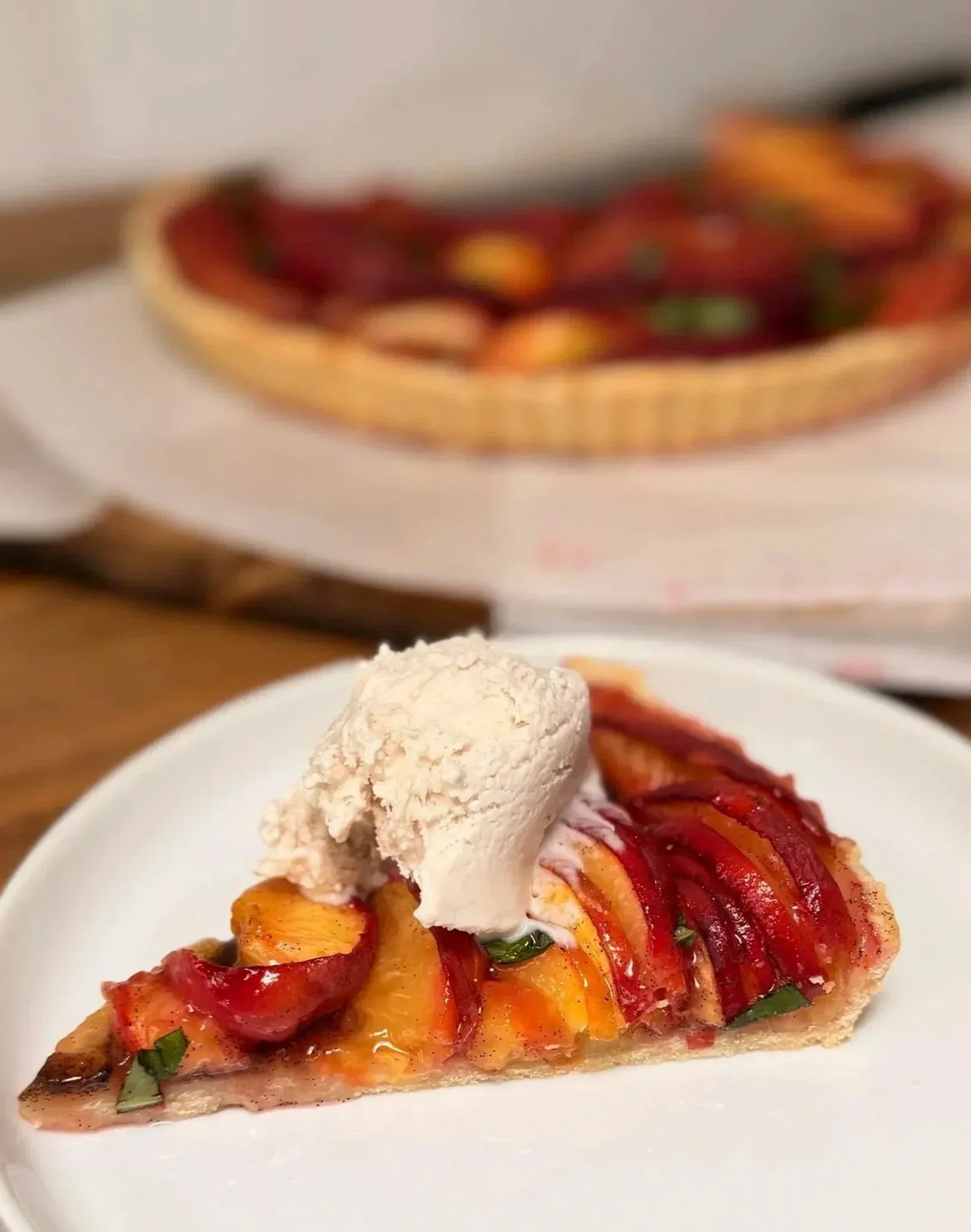 Peach Tart 