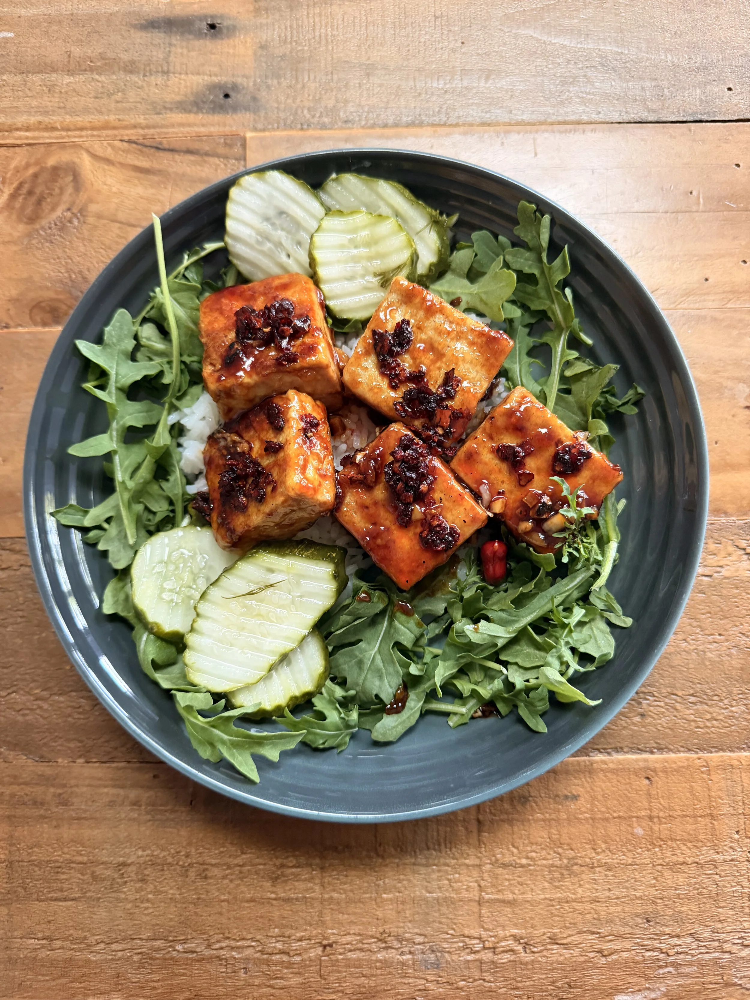 Simple Vegan Dinner Bowl