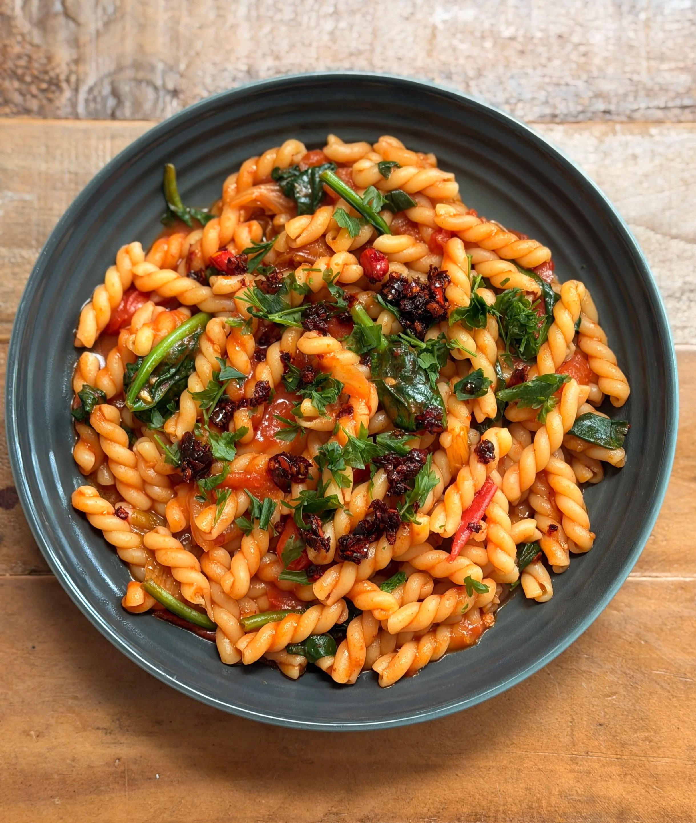 Gochujang Kimchi Pasta