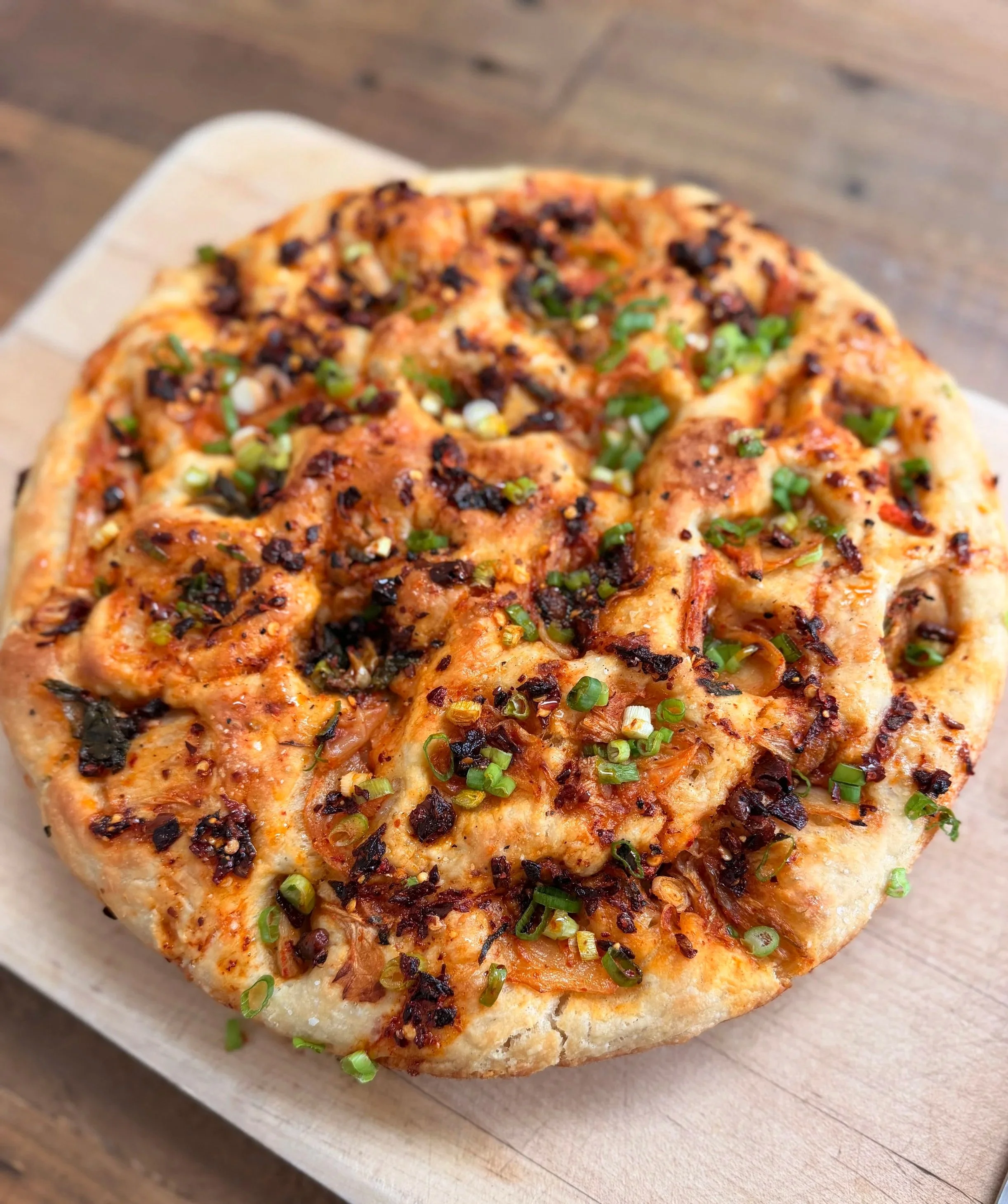 Kimchi Focaccia