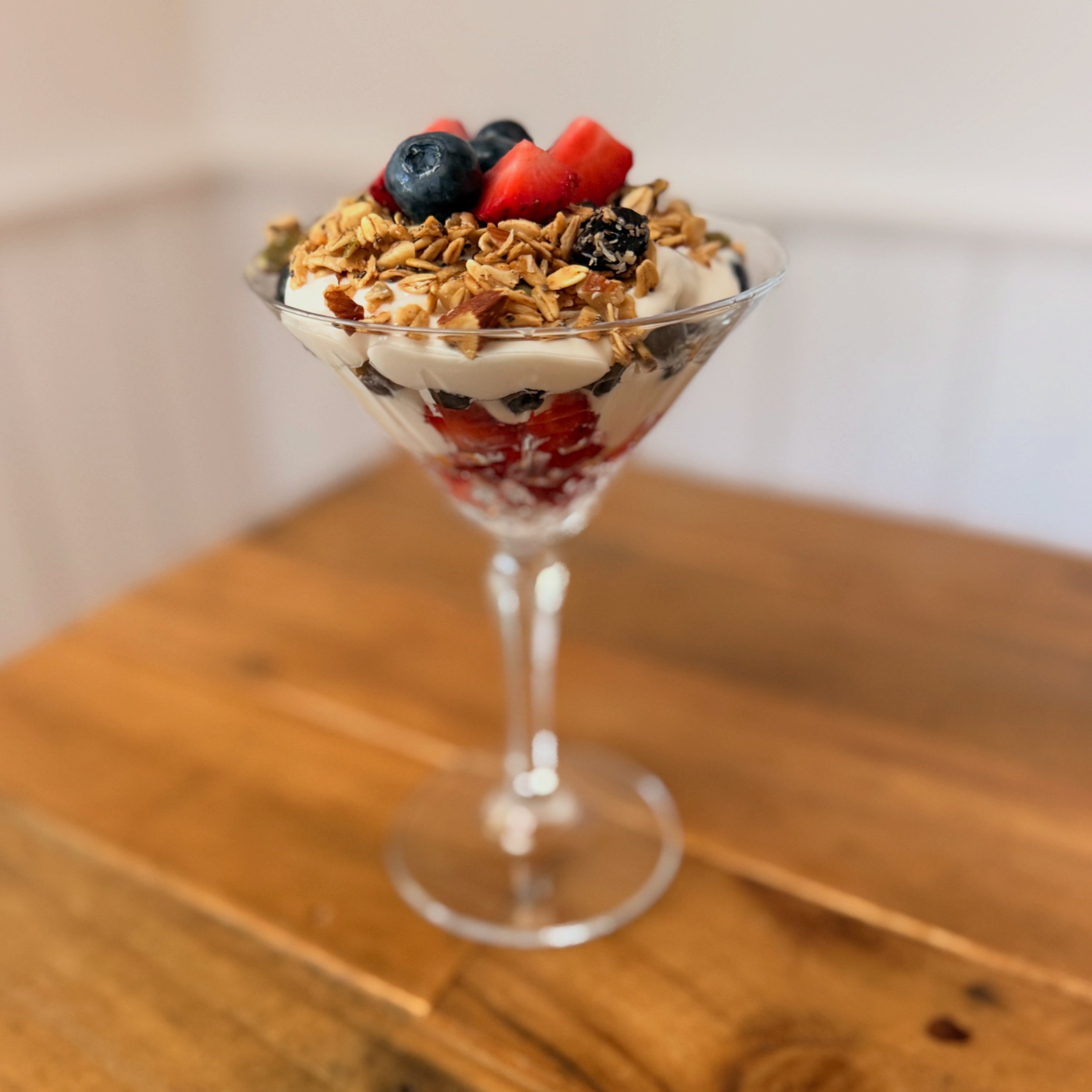 Fourth of July Breakfast Parfait
