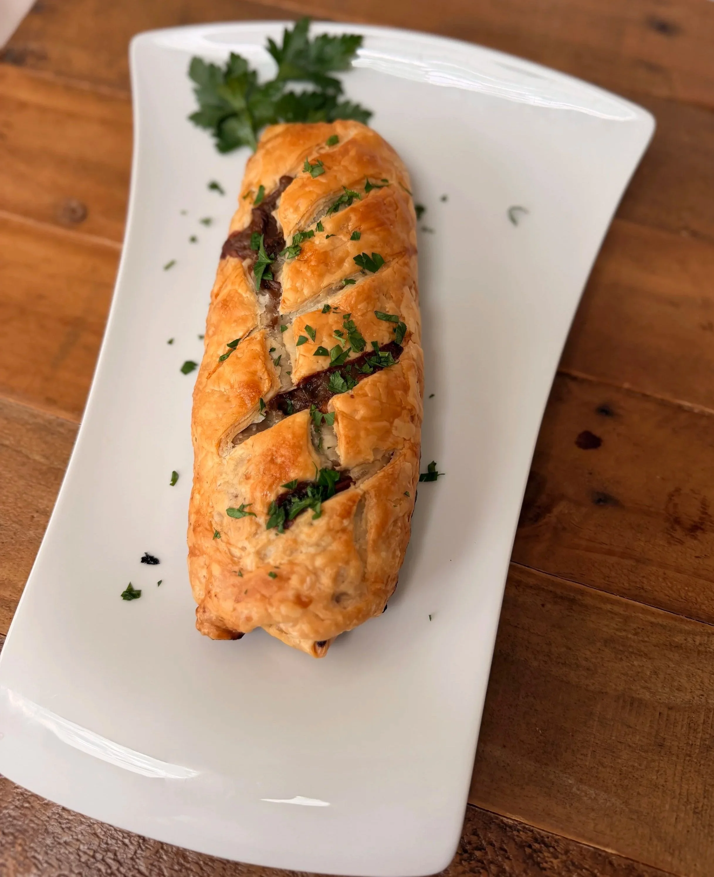 Vegan Wild Mushroom Puff Pastry Roast
