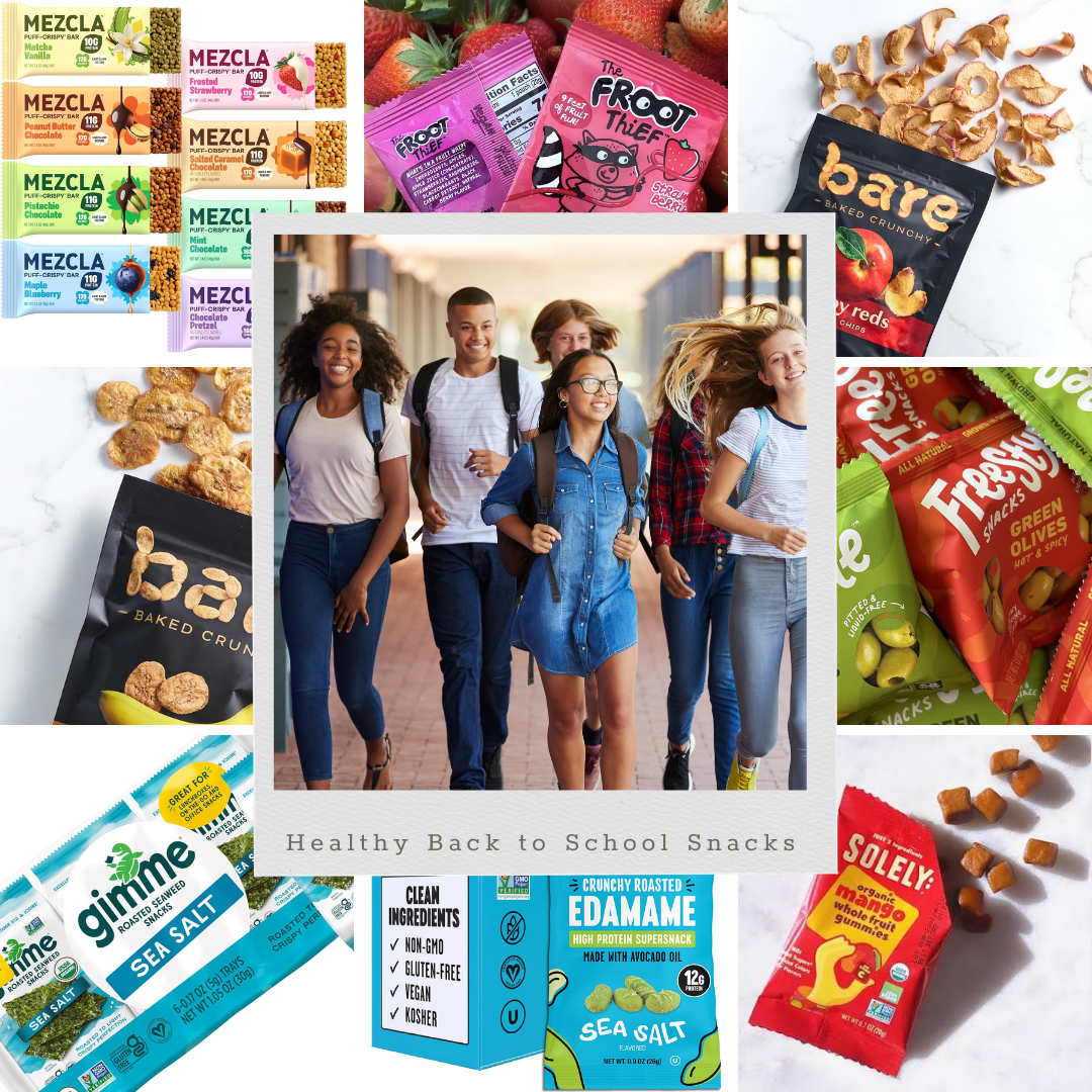 Healthy Back-to-School Snacks for Kids, Teens &amp; College Students 