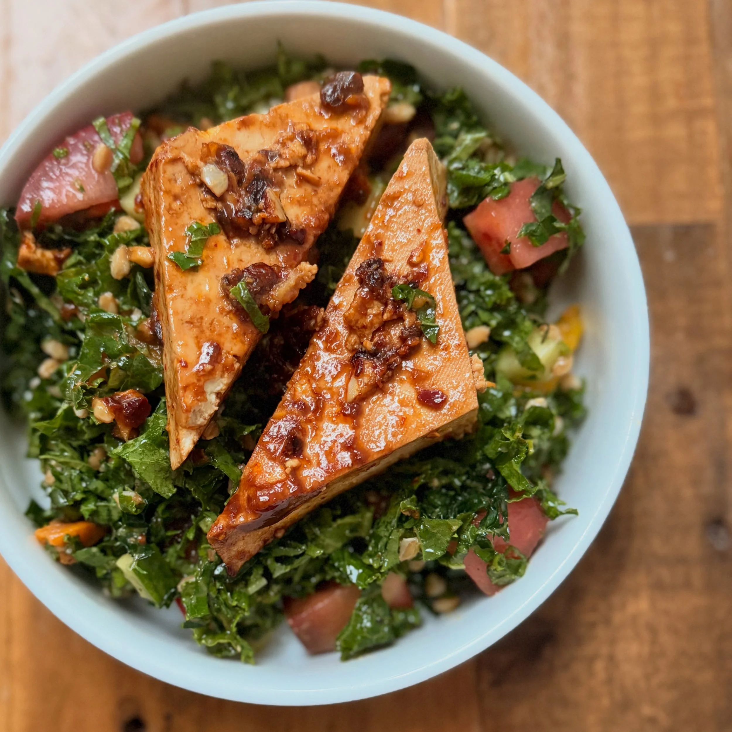 Miso Soy Tofu Bowl | Healthy Vegan Grain Bowl