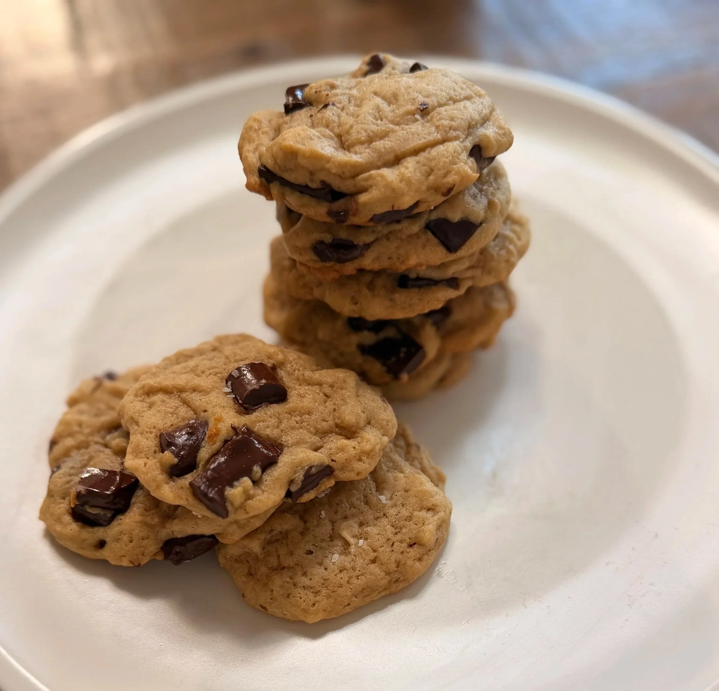 Vegan Chocolate Chip Cookies 