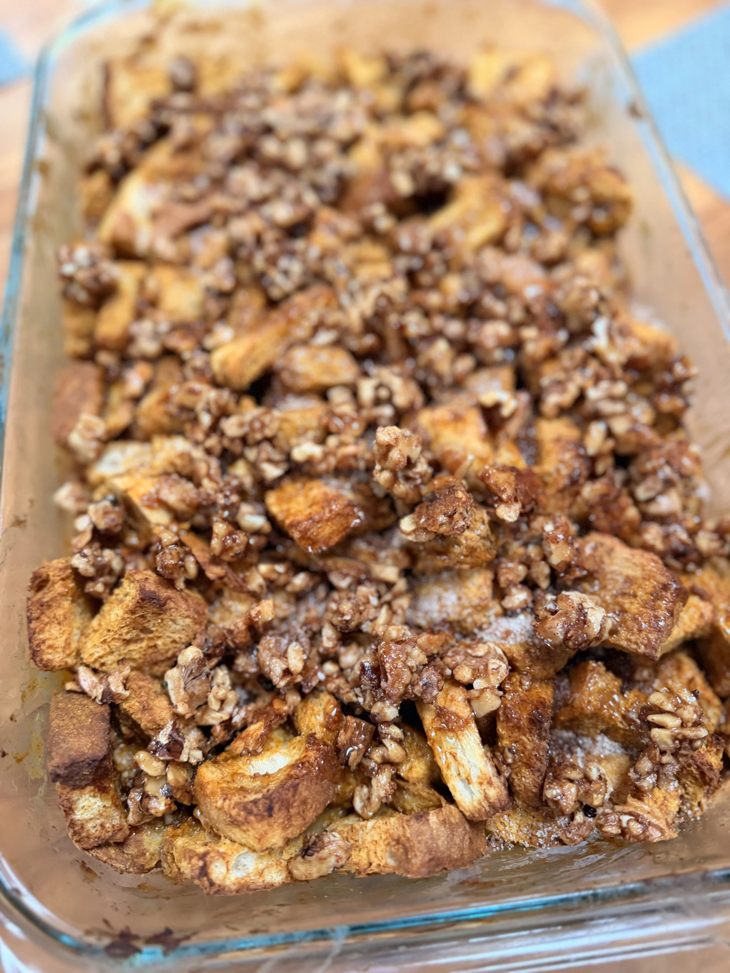  Vegan Pumpkin French Toast Casserole
