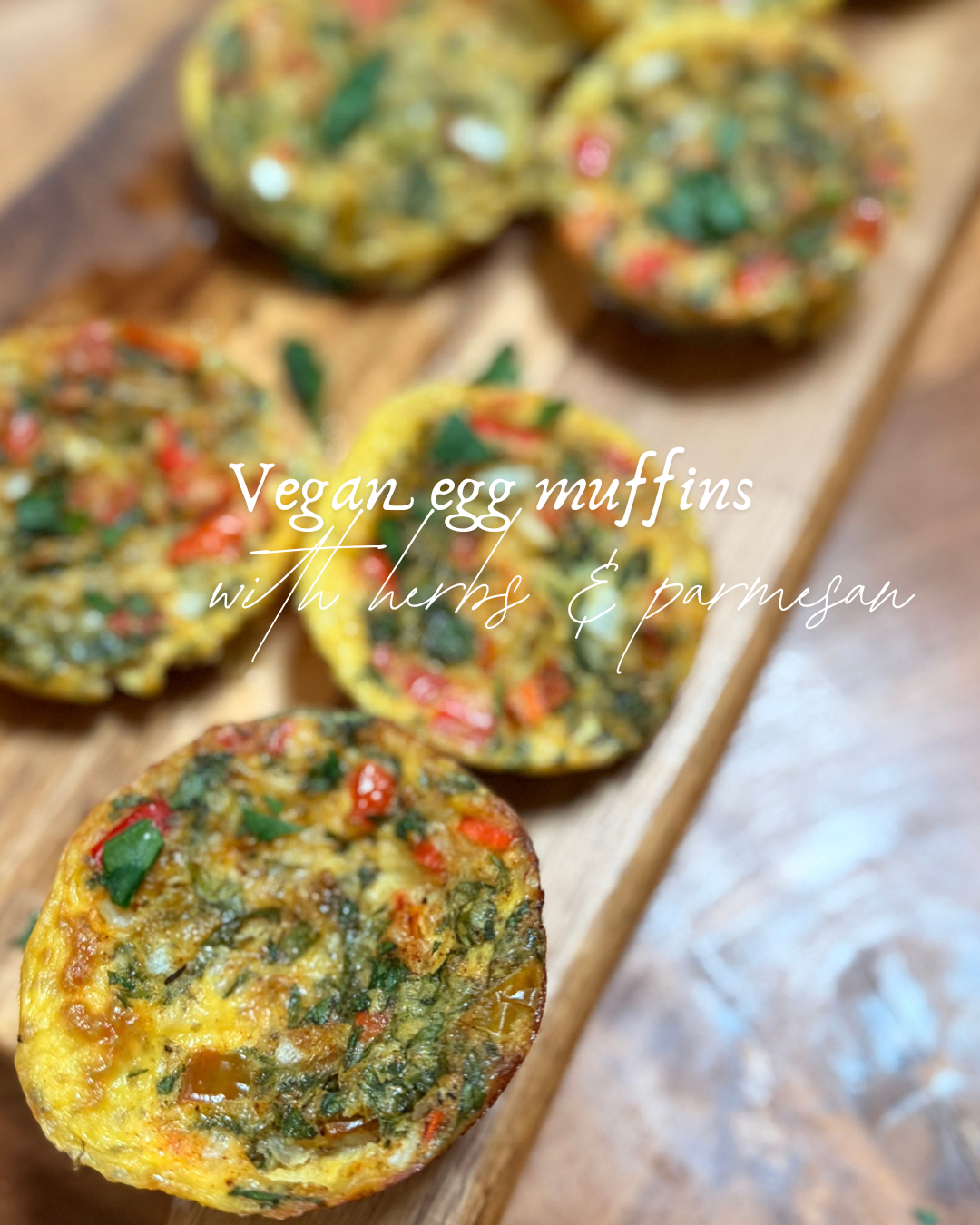 Savory Vegan Egg Muffins 
