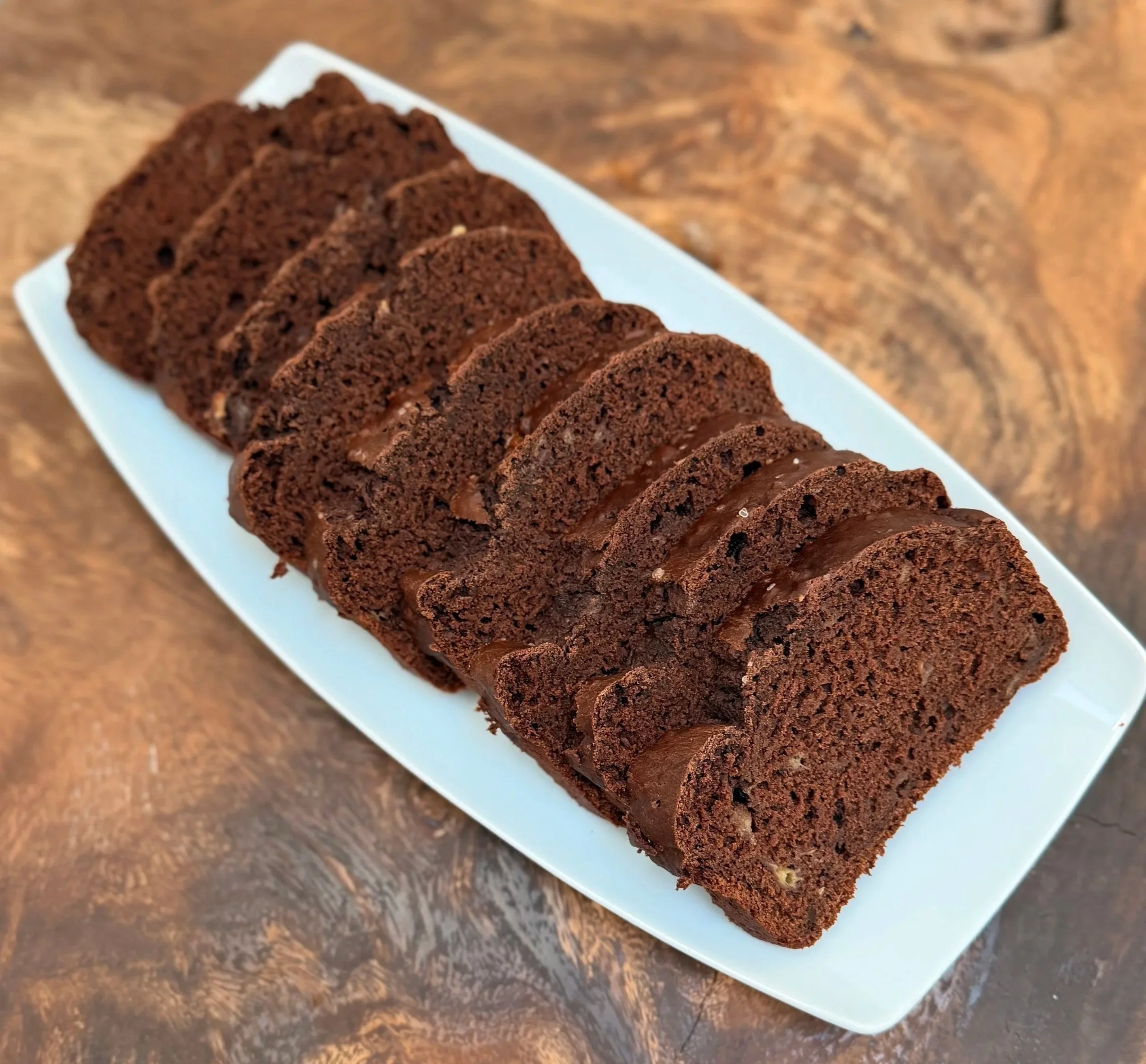 Chocolate Espresso Banana Bread | Vegan