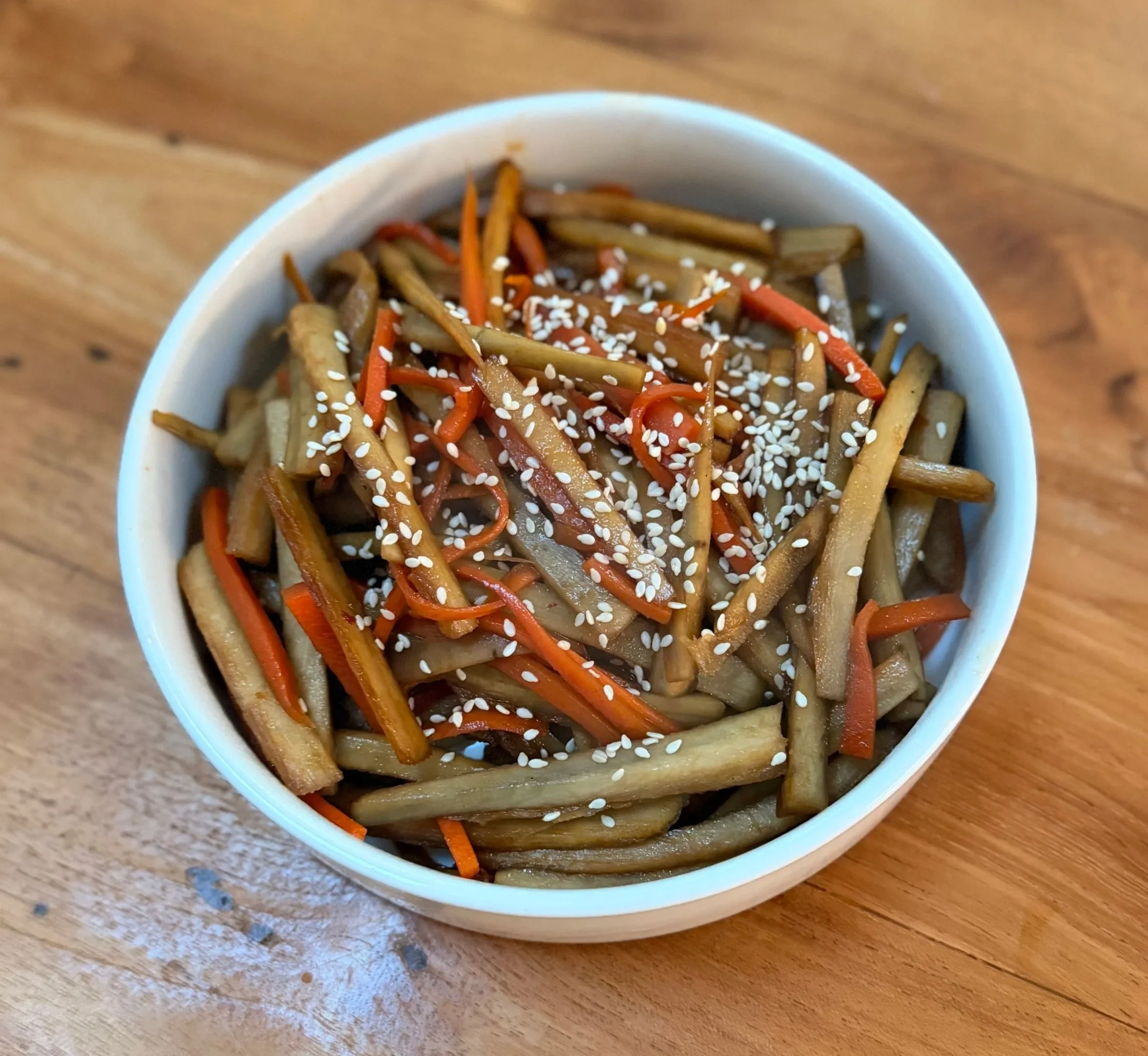 Kinpira Gobo | Japanese Braised Burdock Root