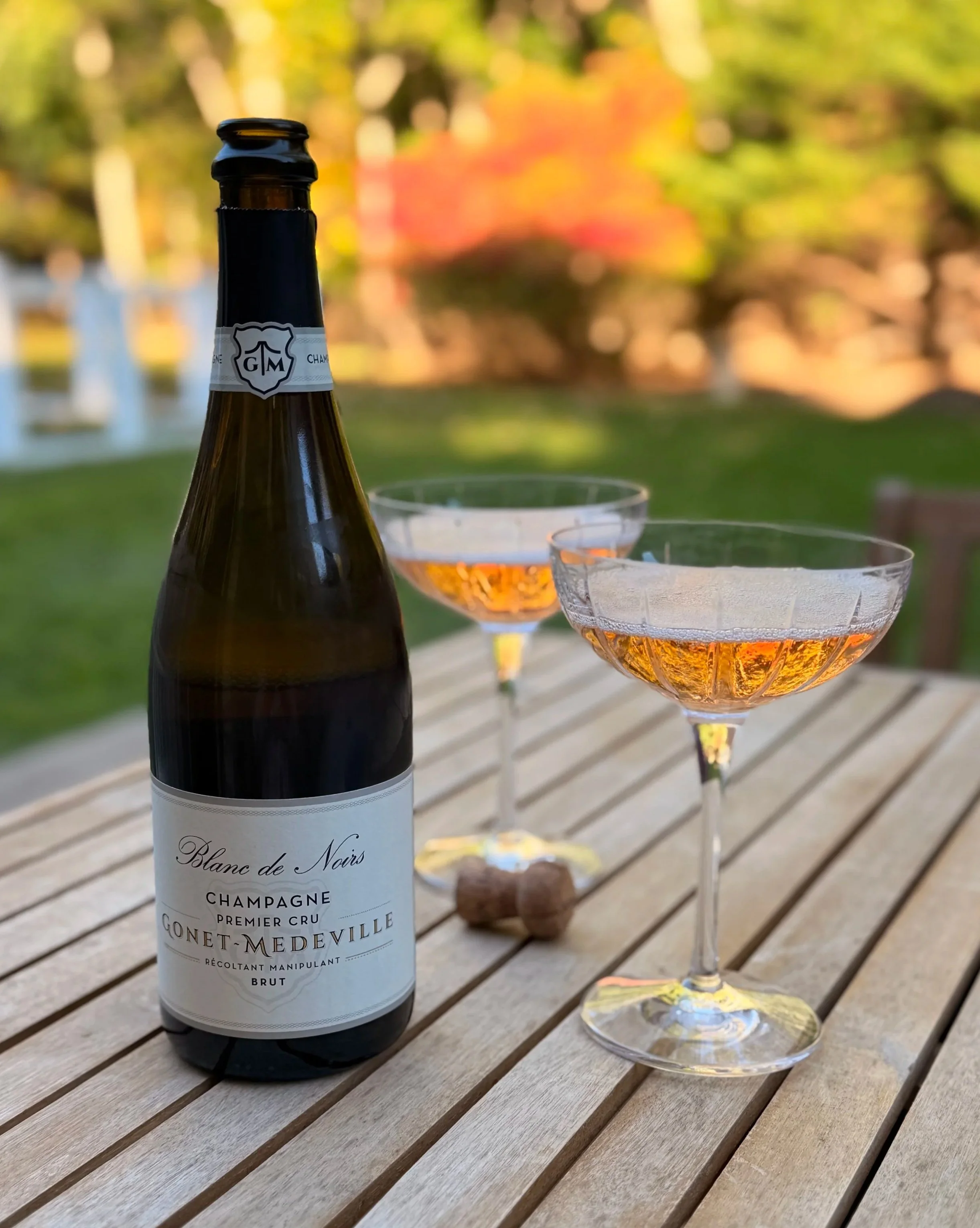 Sunday Sips: Featuring Blanc de Noirs Champagne Premier Cru Gonet-Medeville
