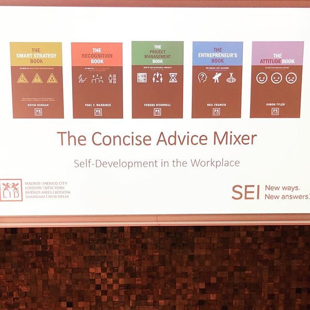 Really enjoyed speaking at the @lidpublishing &lsquo;Concise Advice Mixer&rsquo; event with other LID authors Kevin Duncan, Paul Warriner, Fergus Connell, Simon Tyler and me!