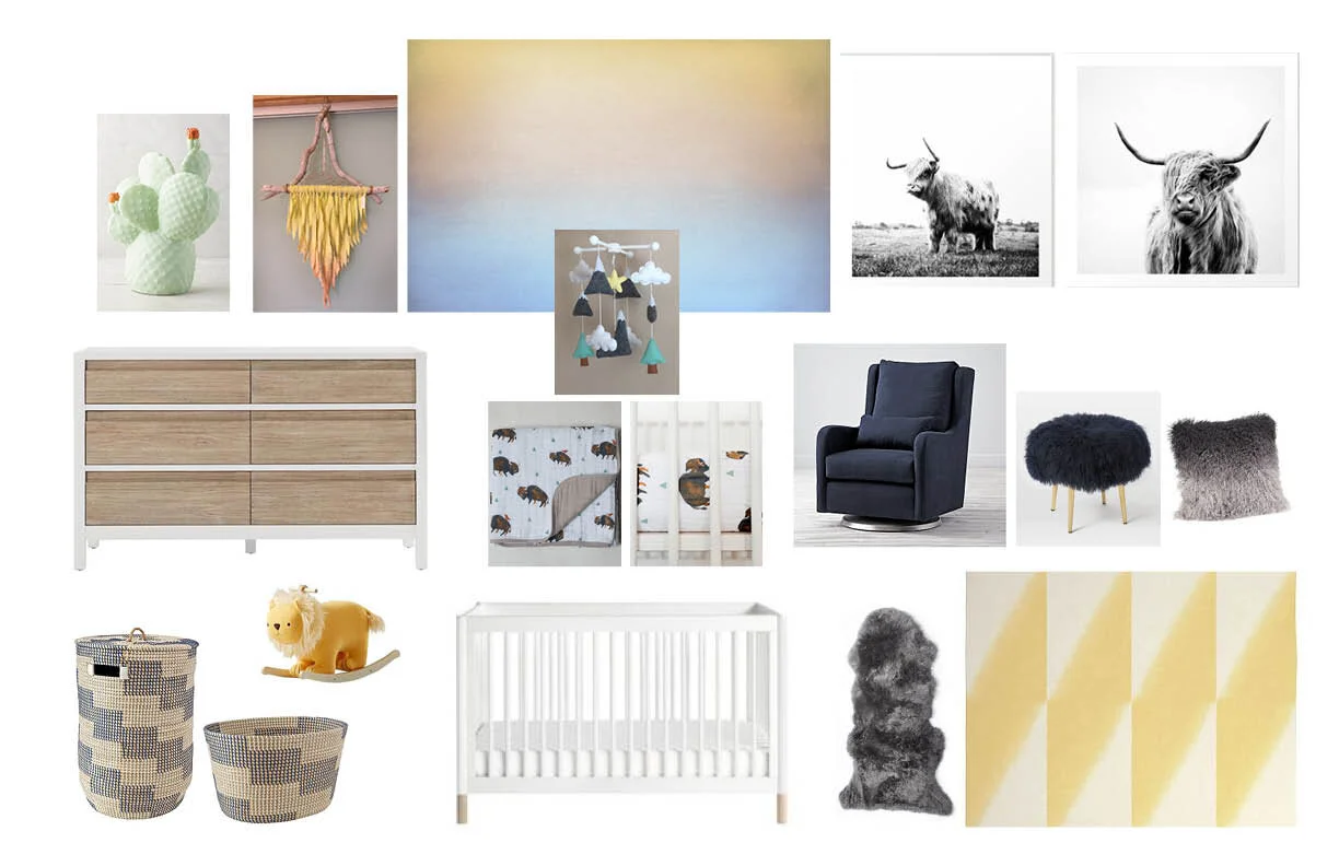 Nursery Mood Board