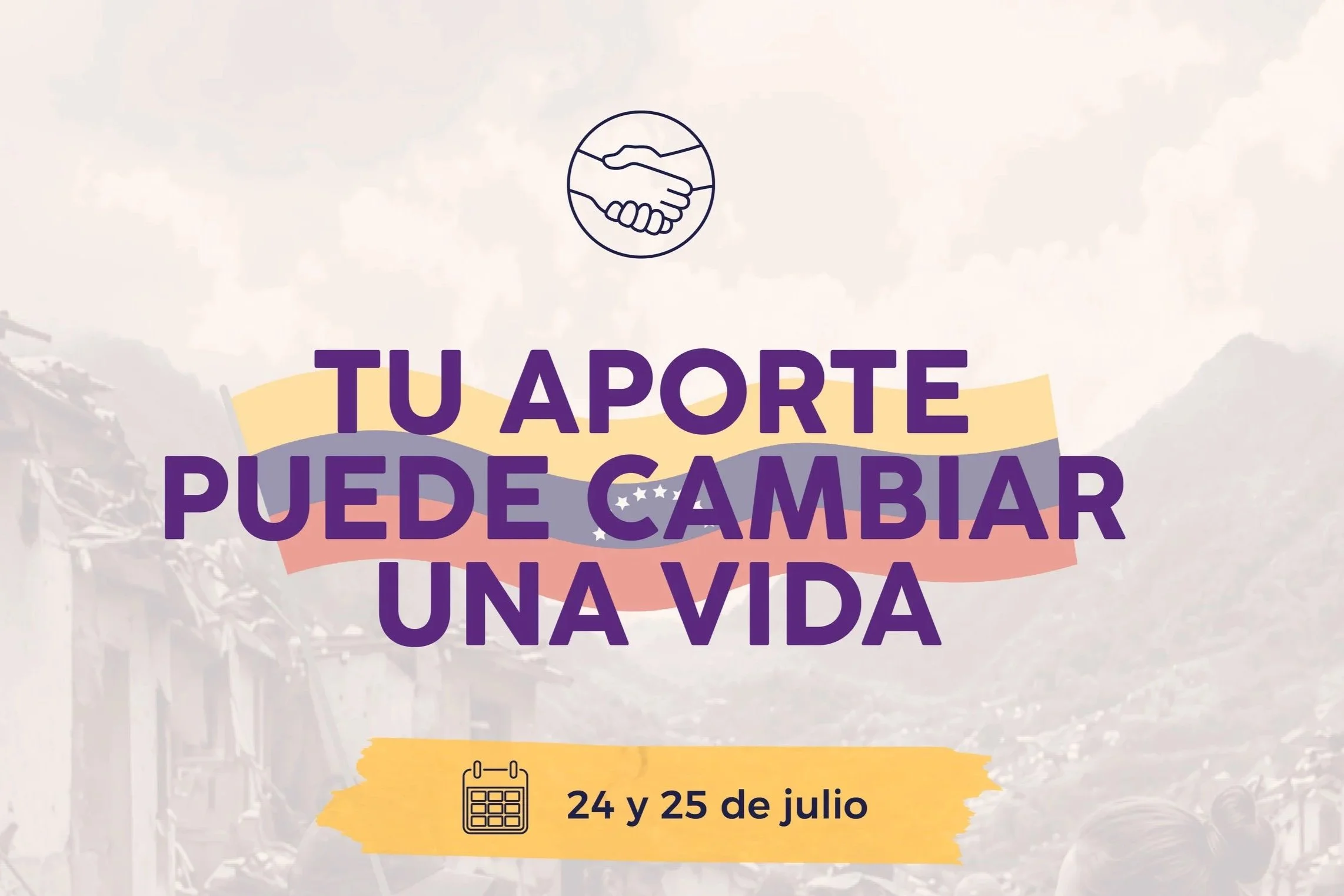 "Mano Tengo Fe" Charity Tickets: Your visit this weekend supports those affected by the earthquake in Venezuela🇻🇪