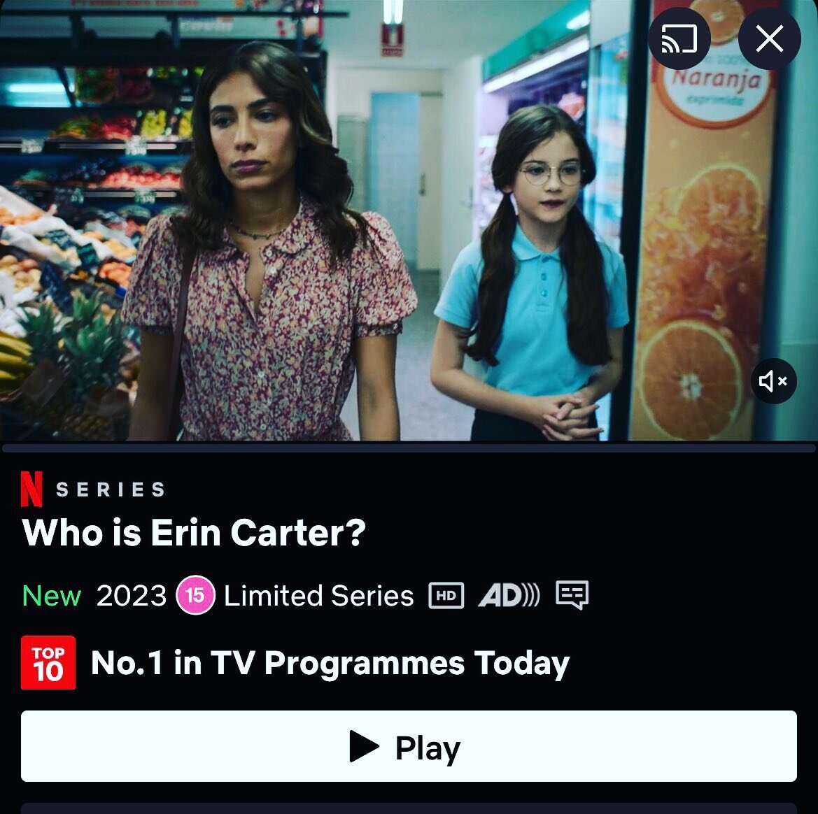 Had lots of fun creating some woodwind sounds for this new #netflix series, glad to see it&rsquo;s reached No 1 in the UK! Brilliant score by @jack_halama 🙌🏻 thanks for having me! 
&bull;
&bull;
#whoiserincarter #newseries #no1 #woodwind #tvmusic #