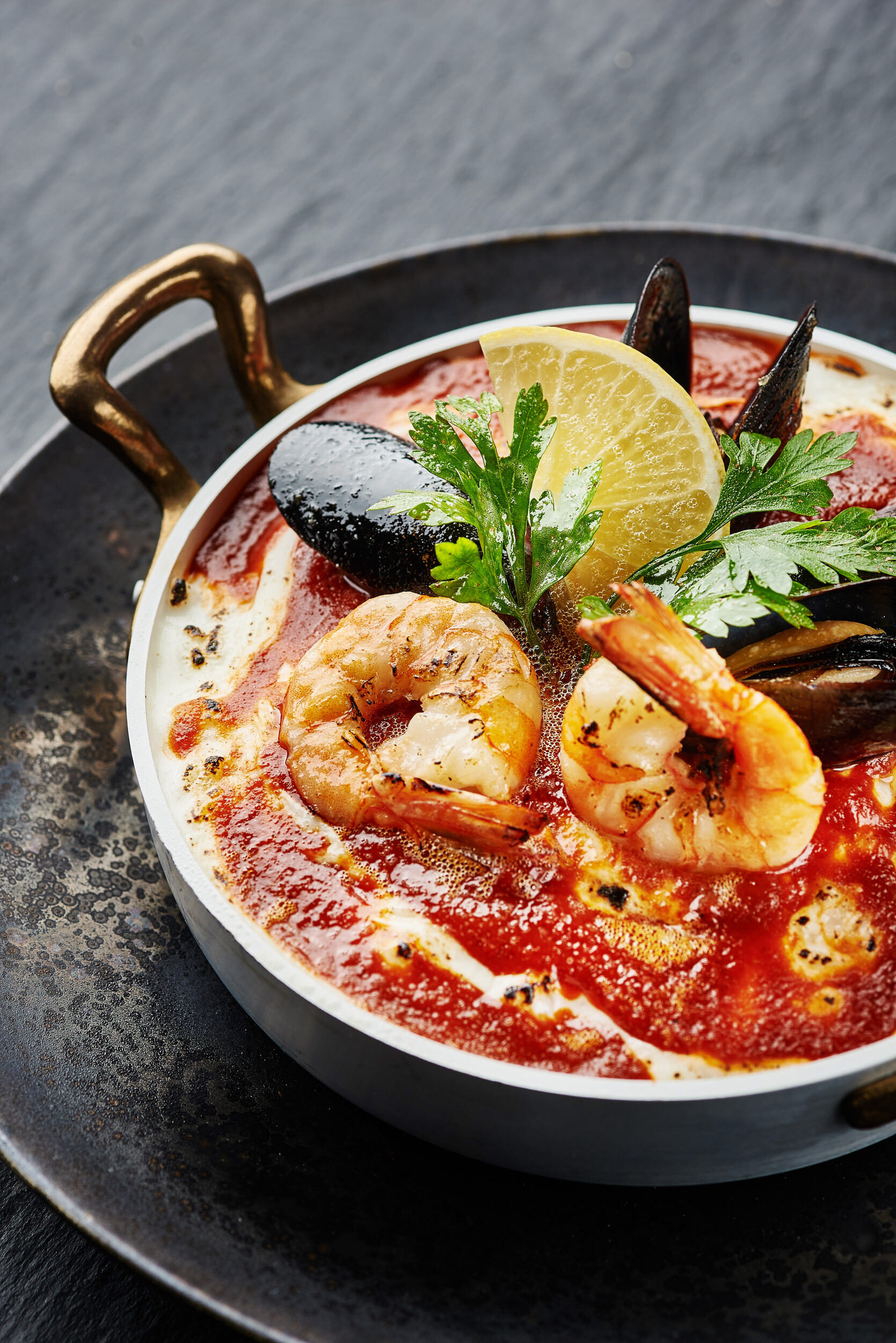 fotografia kulinarna, krewetki