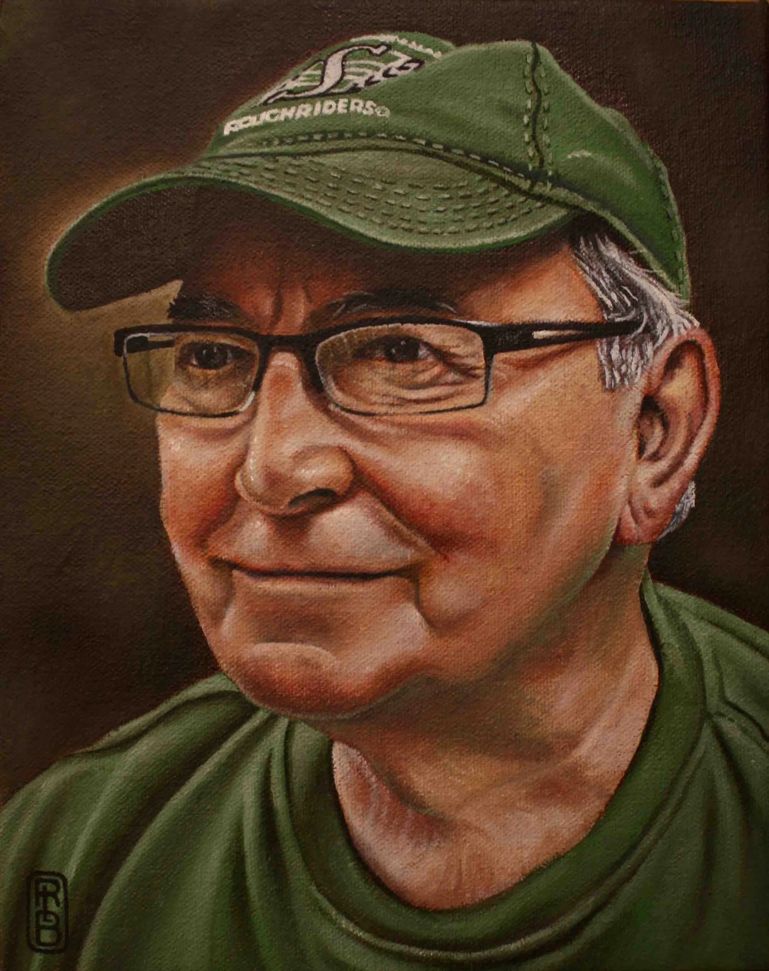 Rog  oil on canvas 7” x 9”  sold