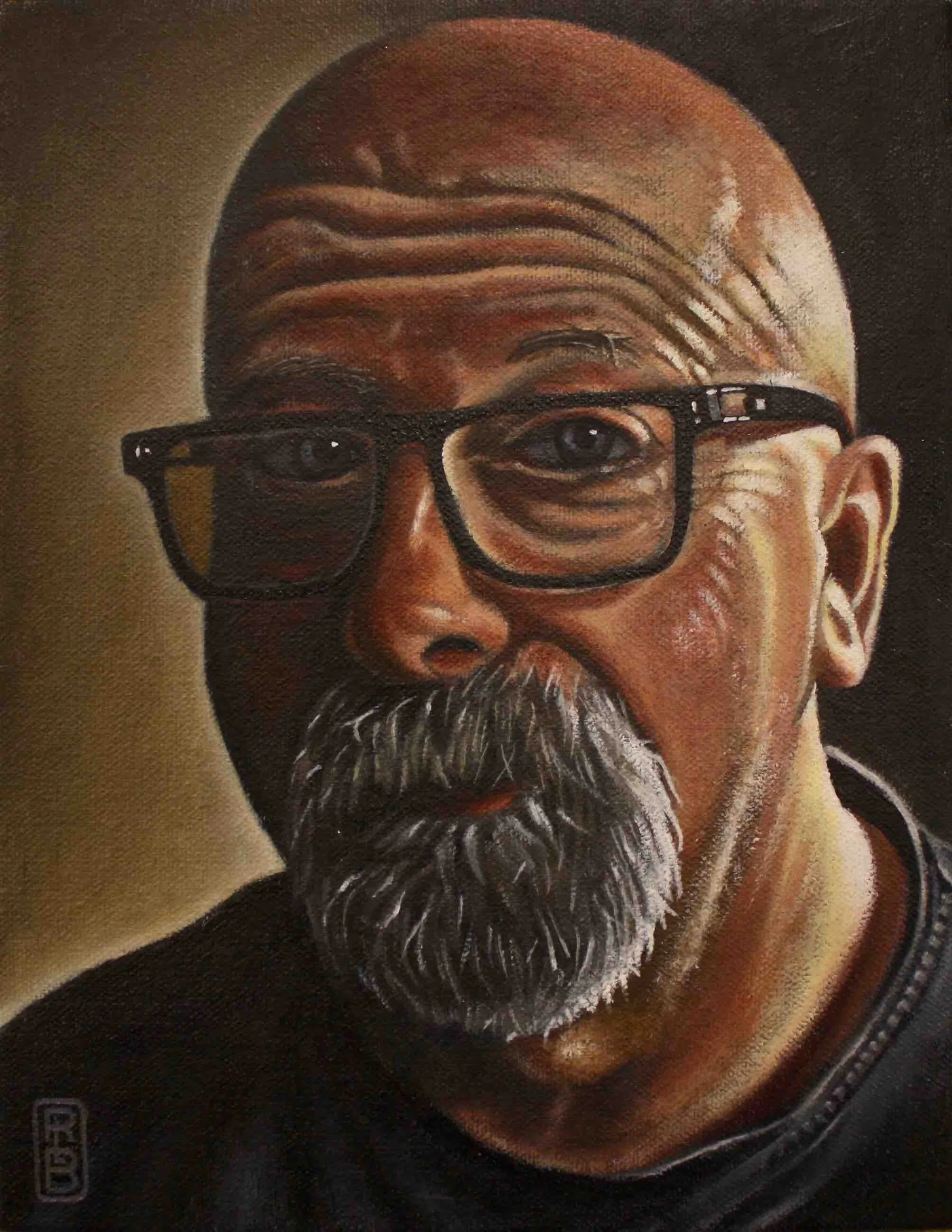 Steve  oil on canvas  7” x 9”  sold