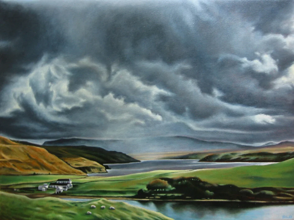 Isle of Skye oil on canvas  26” x 22” sold