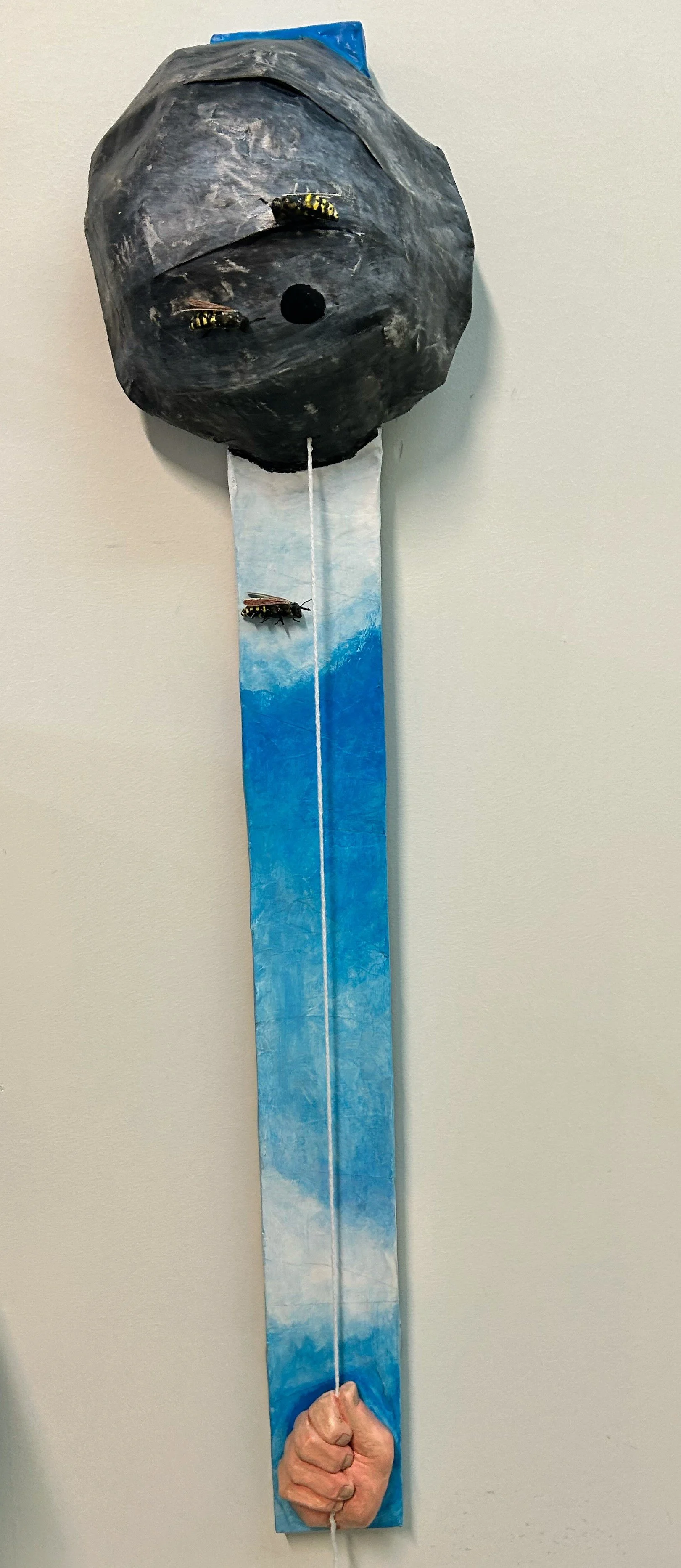 6. 'Let It Go', Ceramic, paper-mache, acrylic by Tonya Whitney