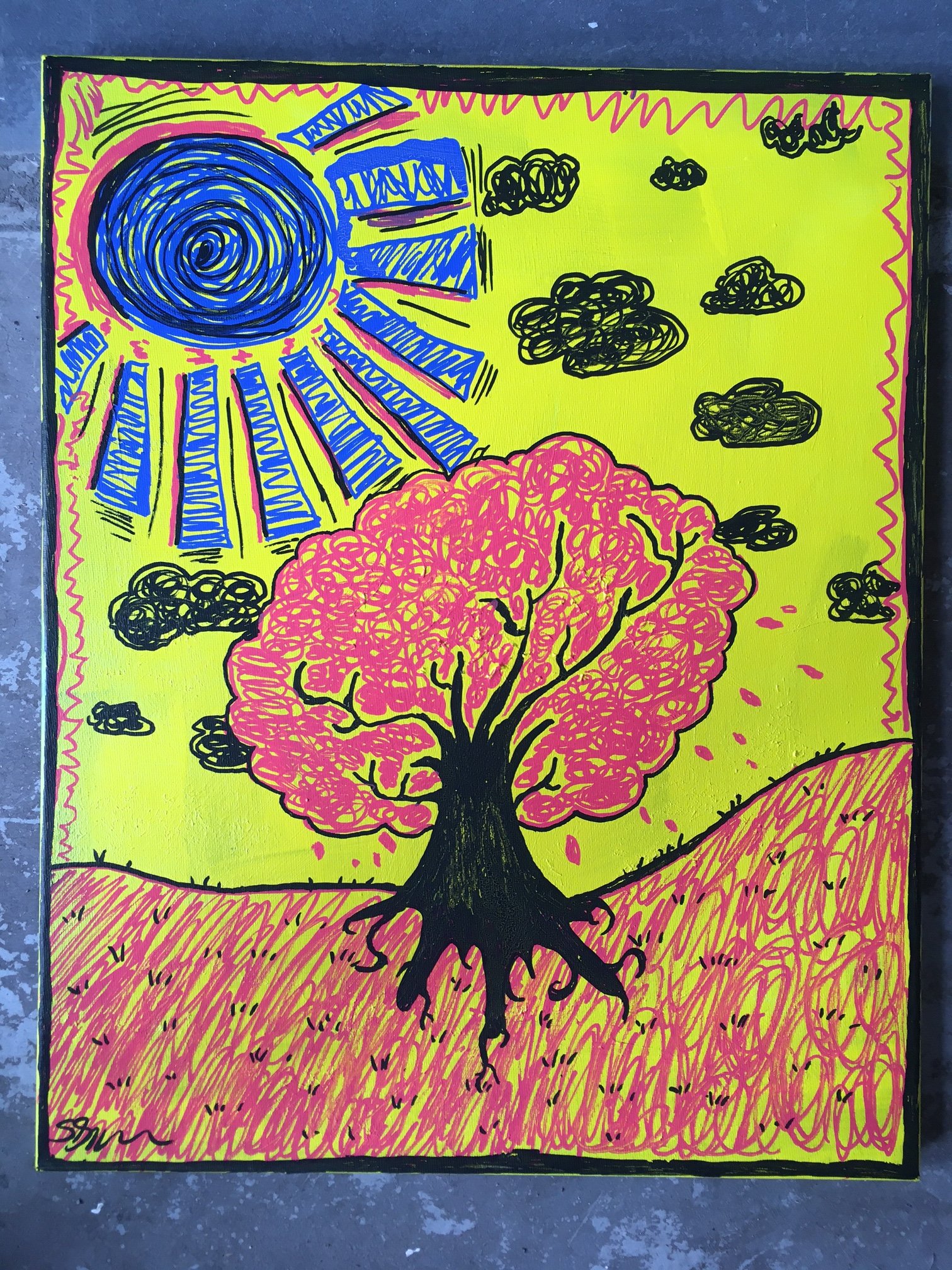 'Fall Colors Tree' by Sol DeLeon