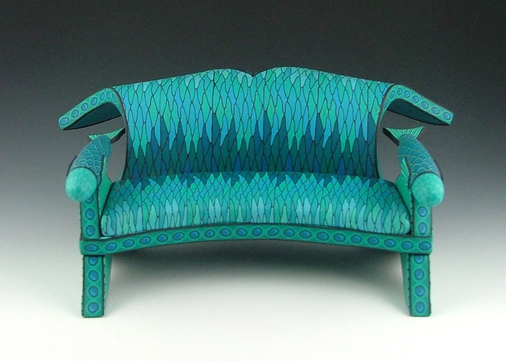 'Wave Couch' by Marie Davis (Not For Sale)