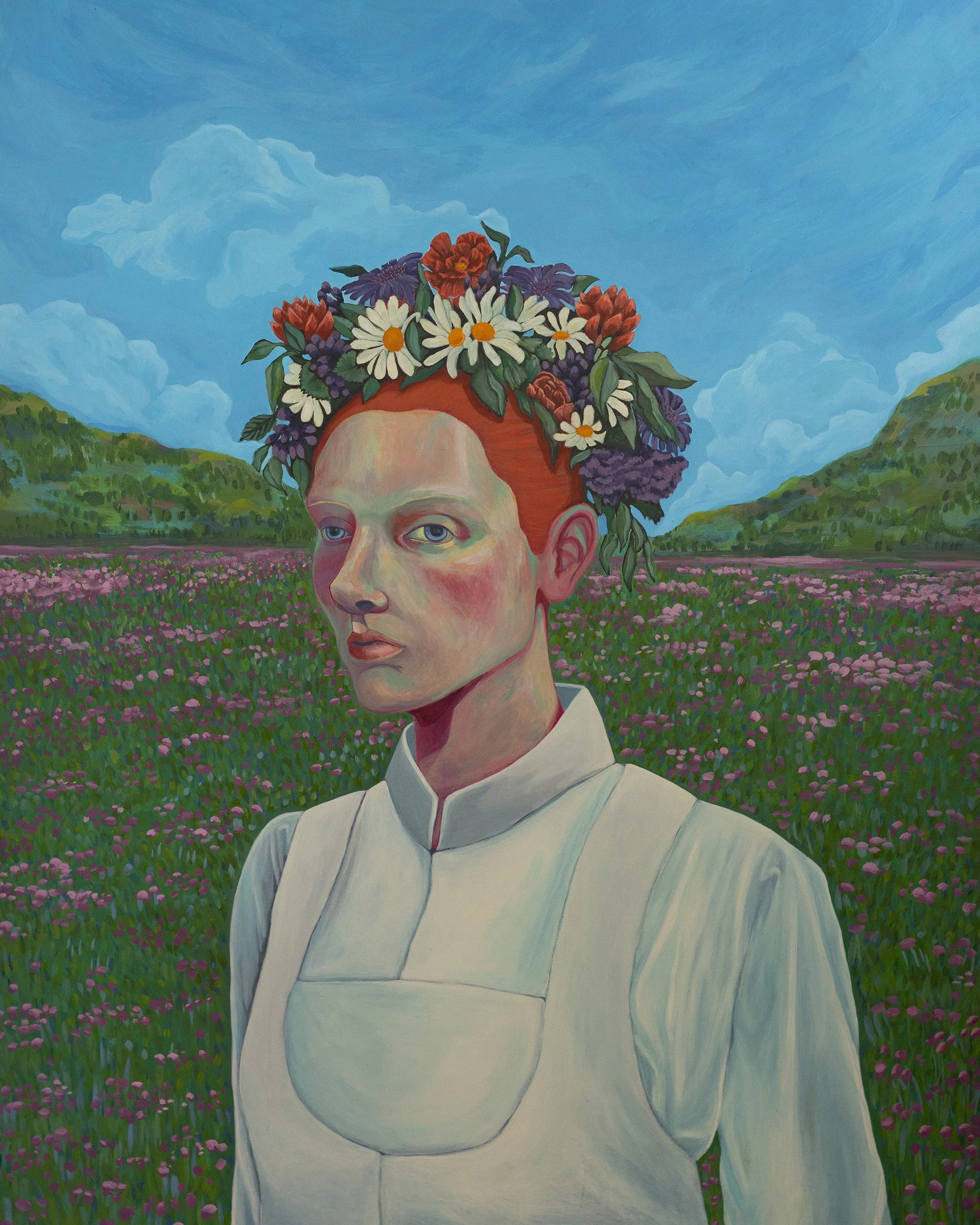 'Festival Goers: Edith' by Phoebe Hazen Low