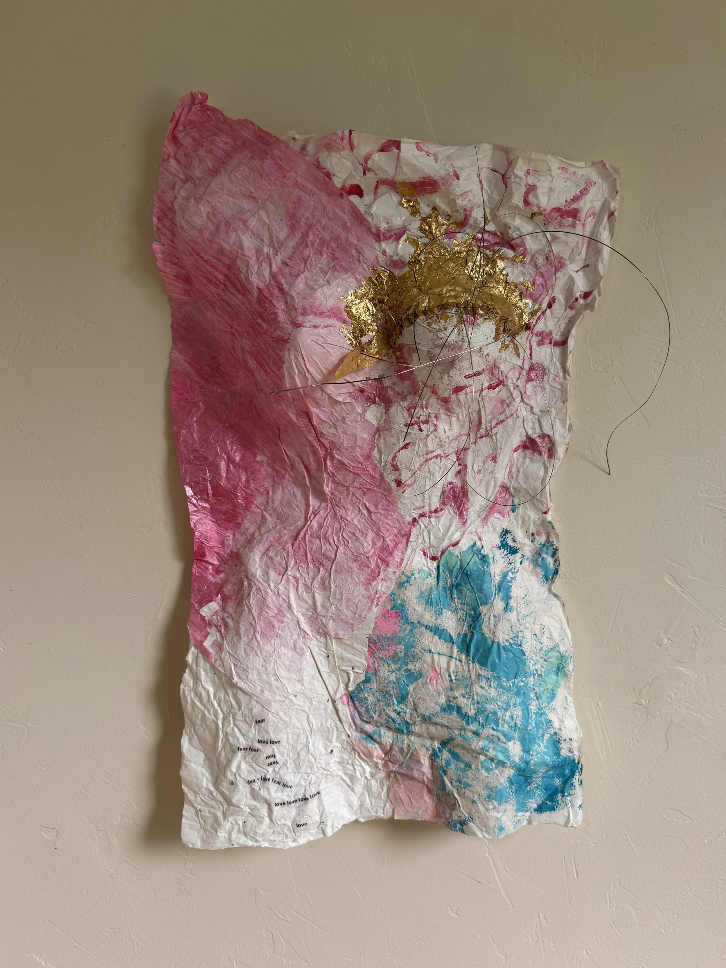 38. 'Gold Lining', Multimedia by Longina Smolinski